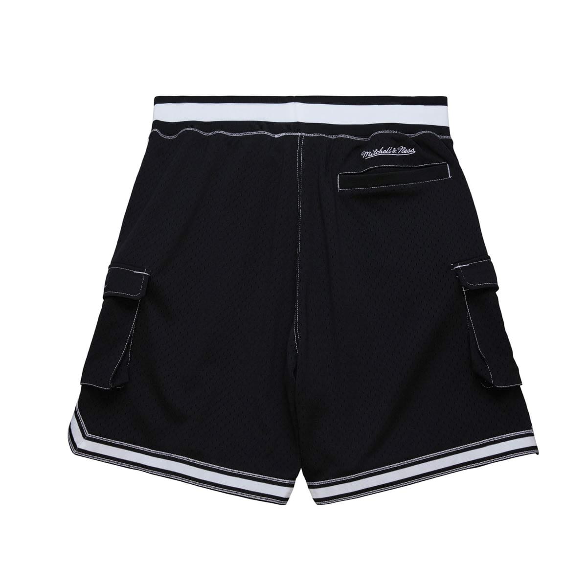 Mitchell & Ness Branded Contrast 2k Fashion Cargo Shorts