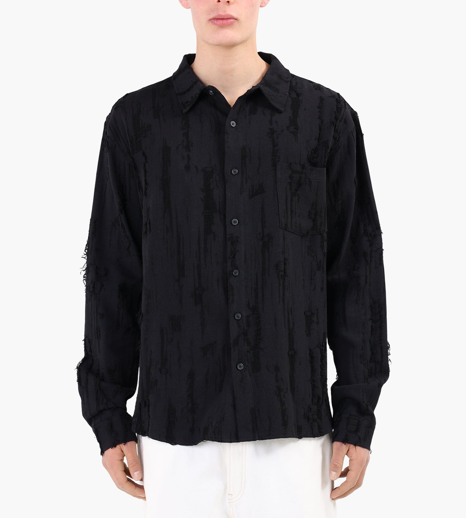 Libertine-Libertine Record 3654 Shirt Black