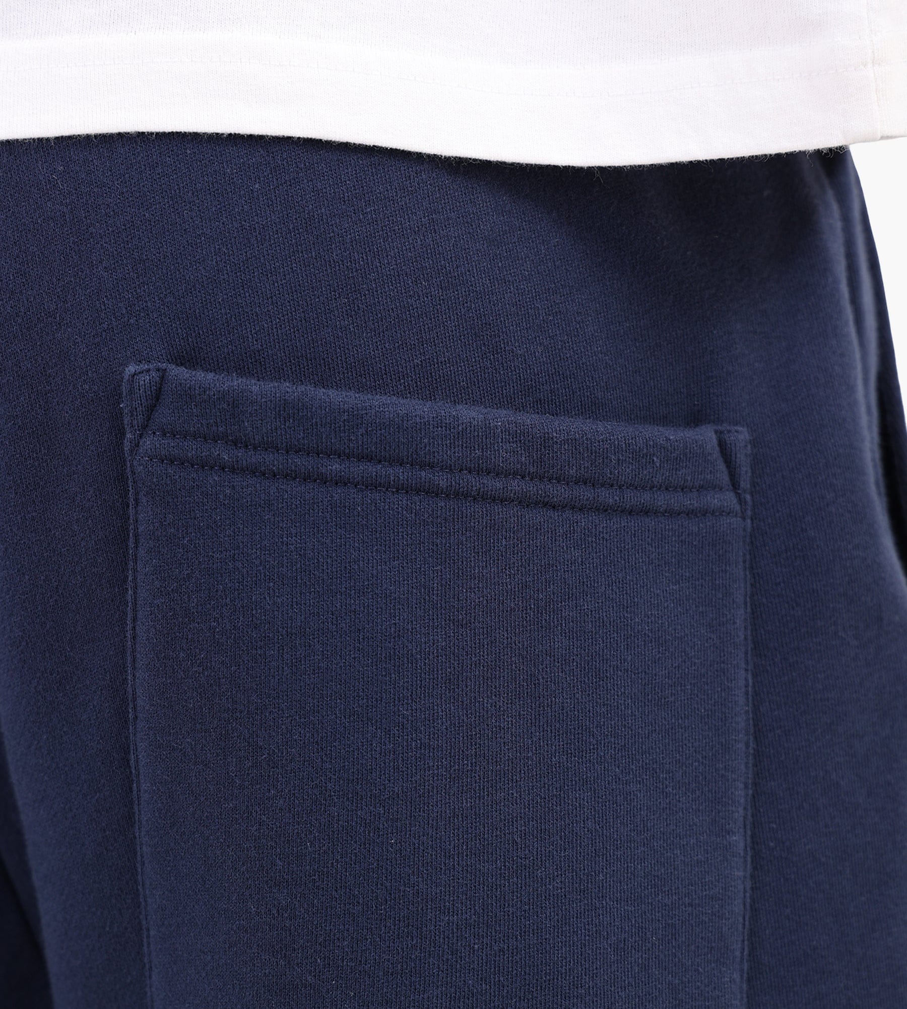 Sporty & Rich Syracuse Embroidered Sweatpant Dark Navy White