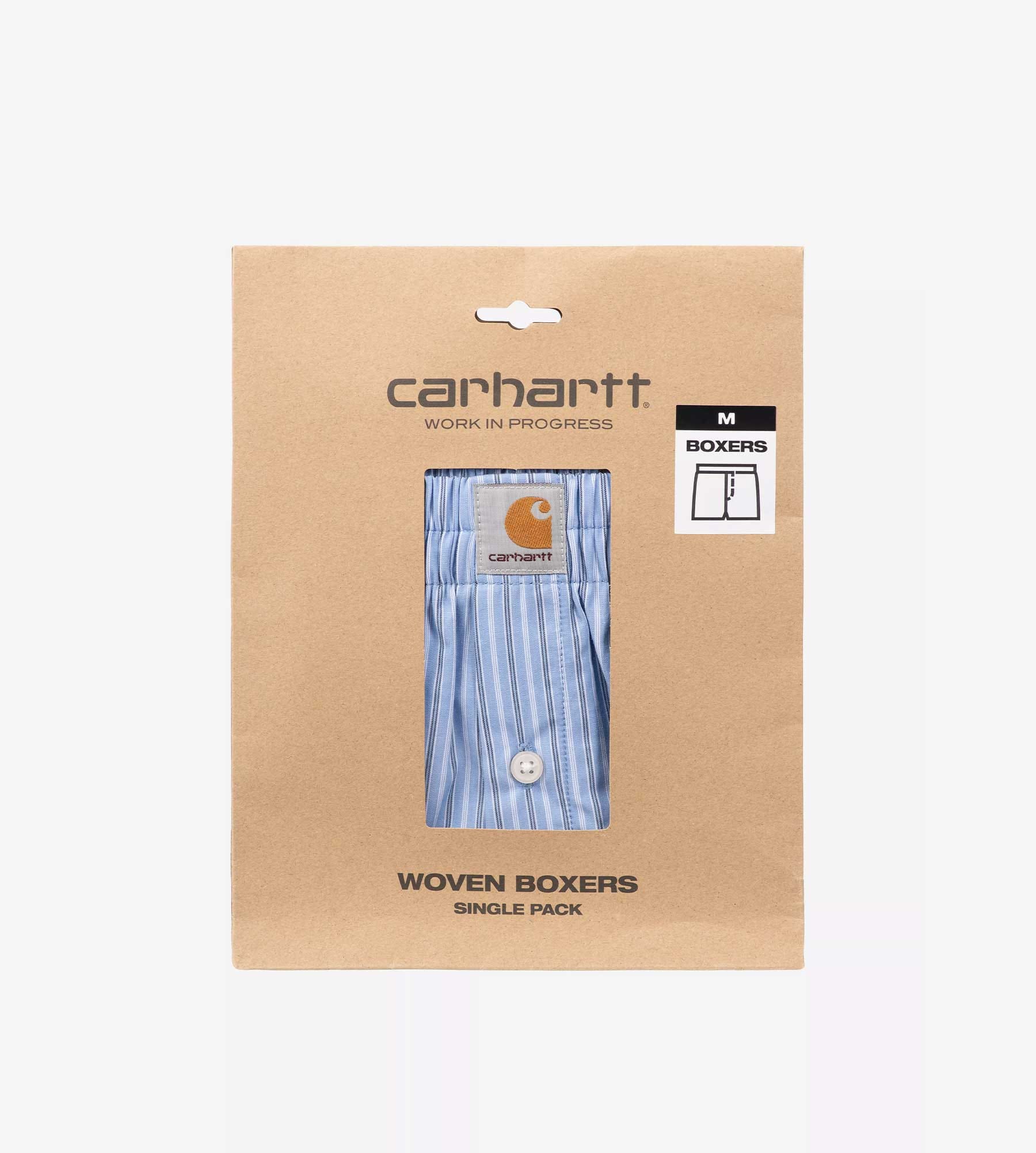 Carhartt WIP Cotton Boxer Keene Stripe Curacao
