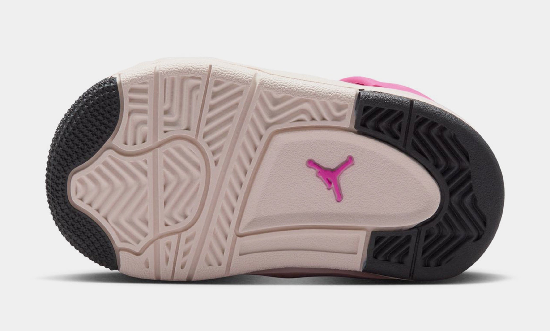 Air Jordan 4 Retro She's A Star Infant Toddler Lifestyle Shoes (Sweet Beet/Off Noir/Chalk/Desert Pink)