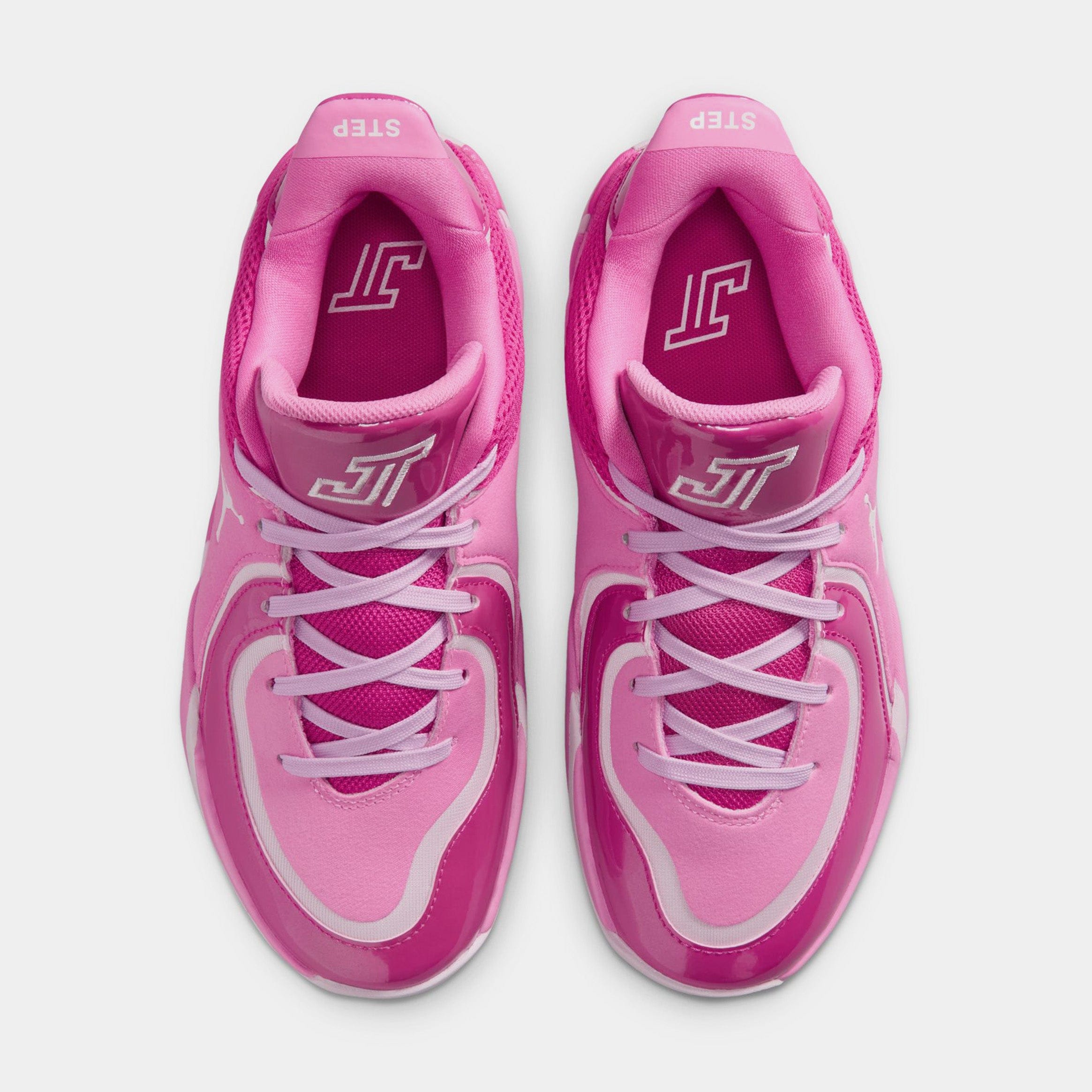 Air Jordan Tatum 4 Grade School Basketball Shoes (China Rose/Active Pink/Regal Pink)