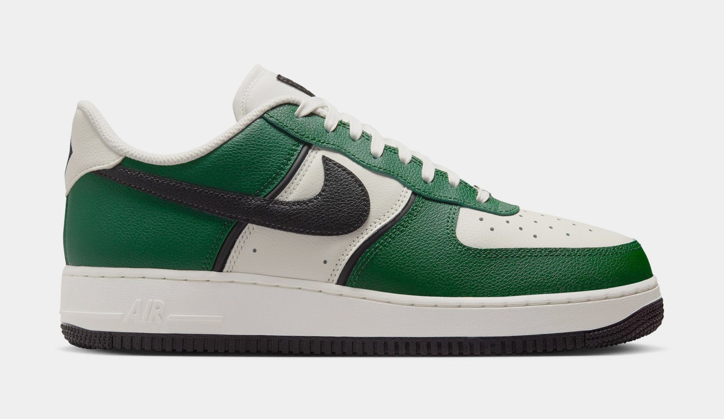 Nike Air Force 1 '07 LV8 Mens Lifestyle Shoes (Fir/Black/Sail/Coconut Milk)