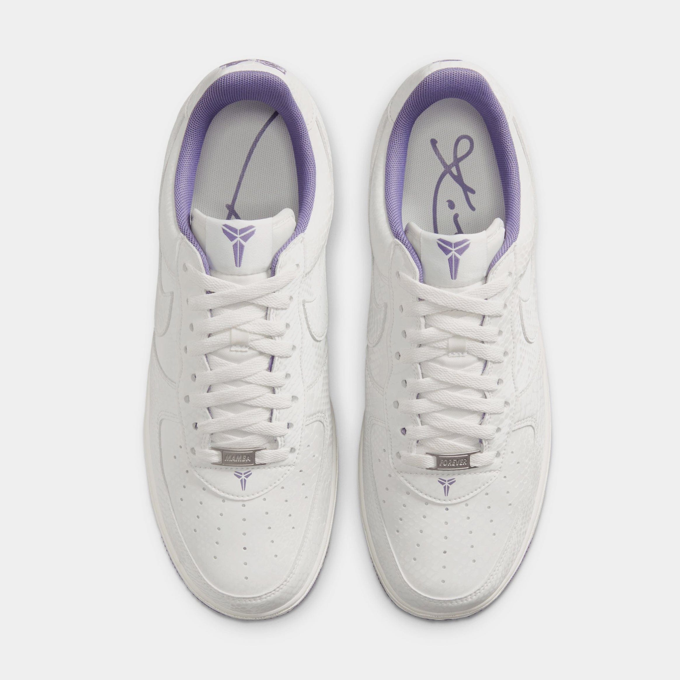 Nike Kobe Air Force 1 Low Daybreak Mens Lifestyle Shoes (Summit White/Daybreak)