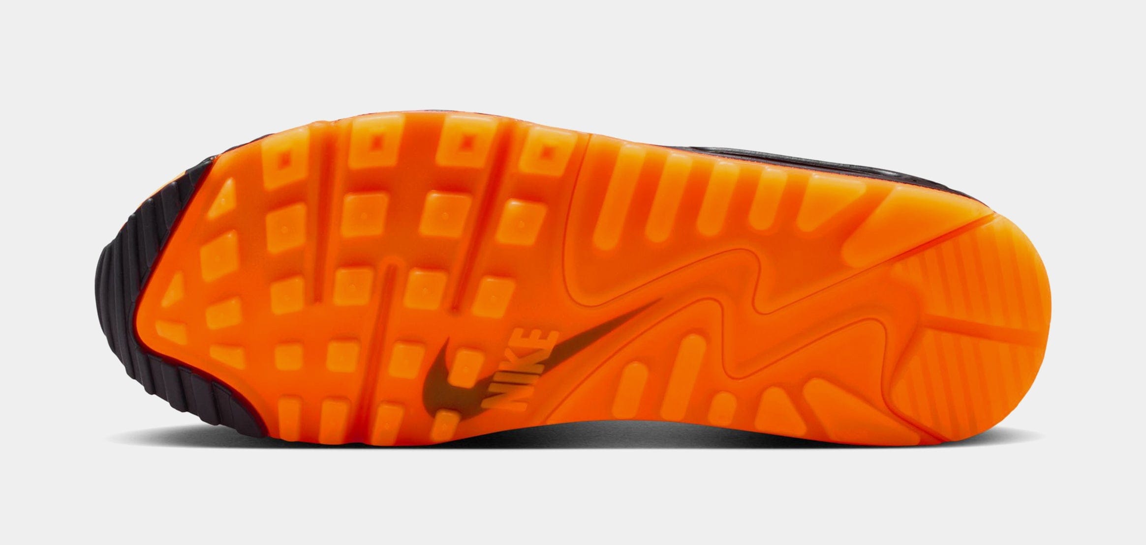Nike Air Max 90 Hypervenom Mens Running Shoes (Bright Citrus/Black/Total Orange)
