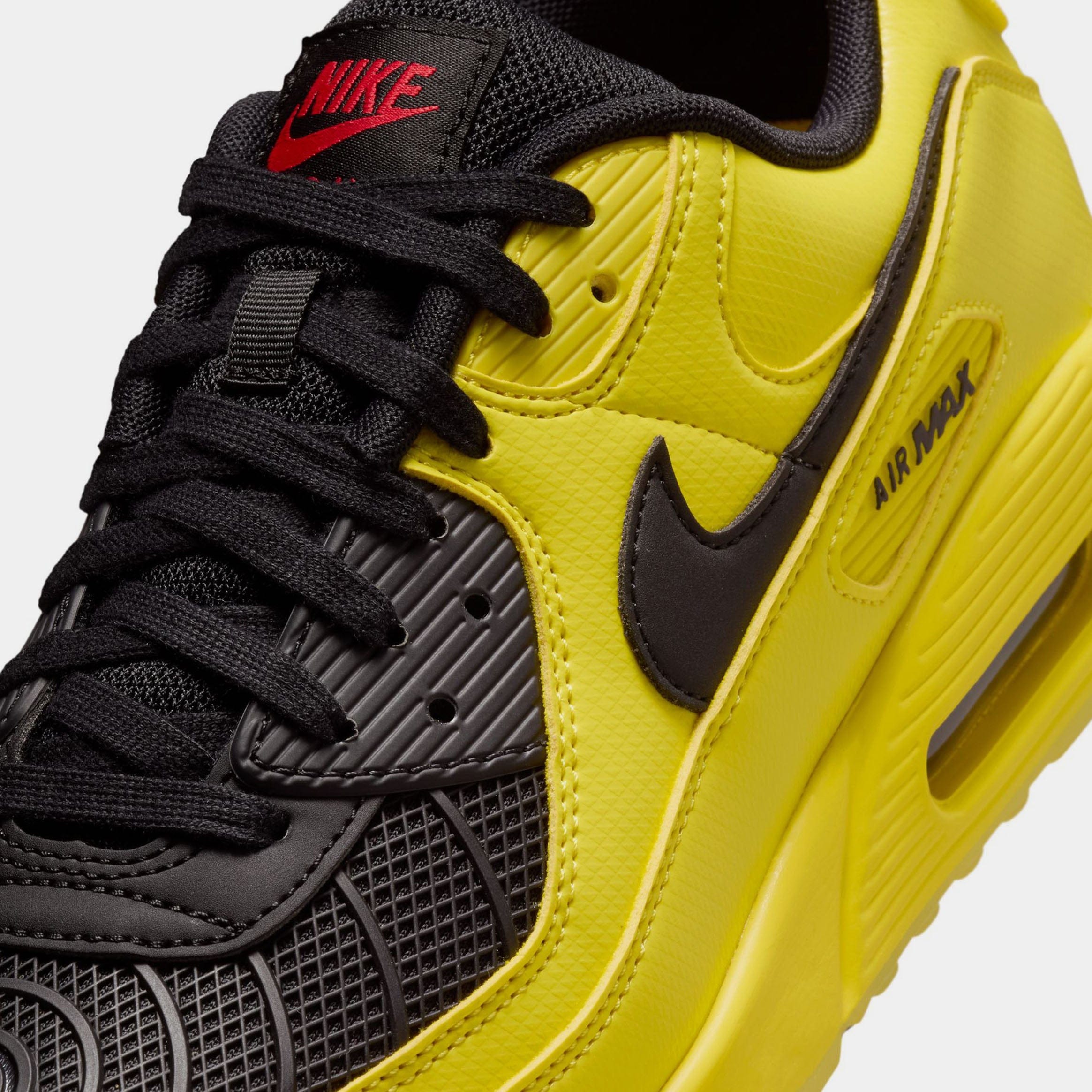 Nike Air Max 90 Total Laser Mens Running Shoes (Zest/Black/Fire Red/Gym Red)