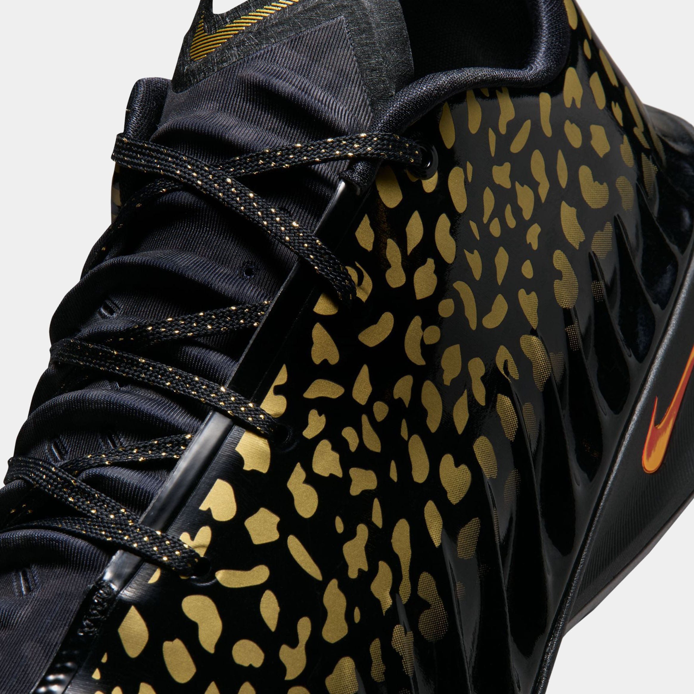 Nike G.T Cut 4 Victor Wembanyama Mens Basketball Shoes (Black/Bright Crimson/Metallic Gold)
