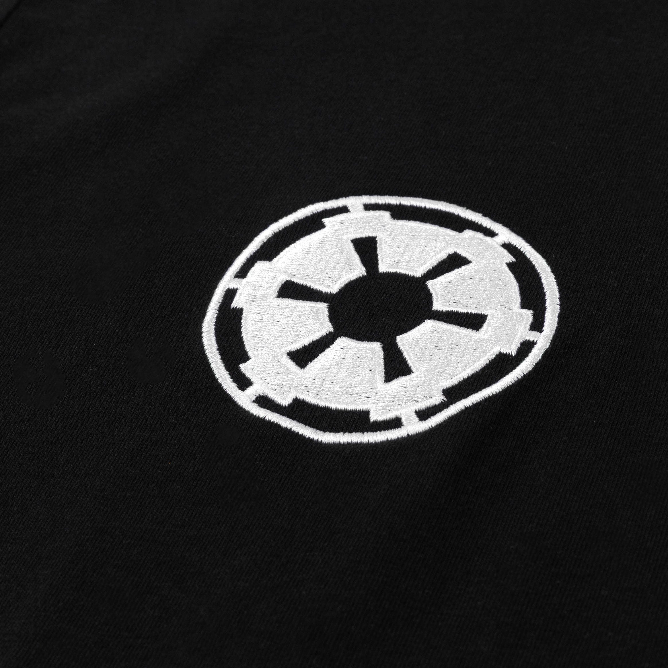STAR WARS X SP Star Wars By Shoe Palace Empire Mens Short Sleeve Shirt (Black/Red)