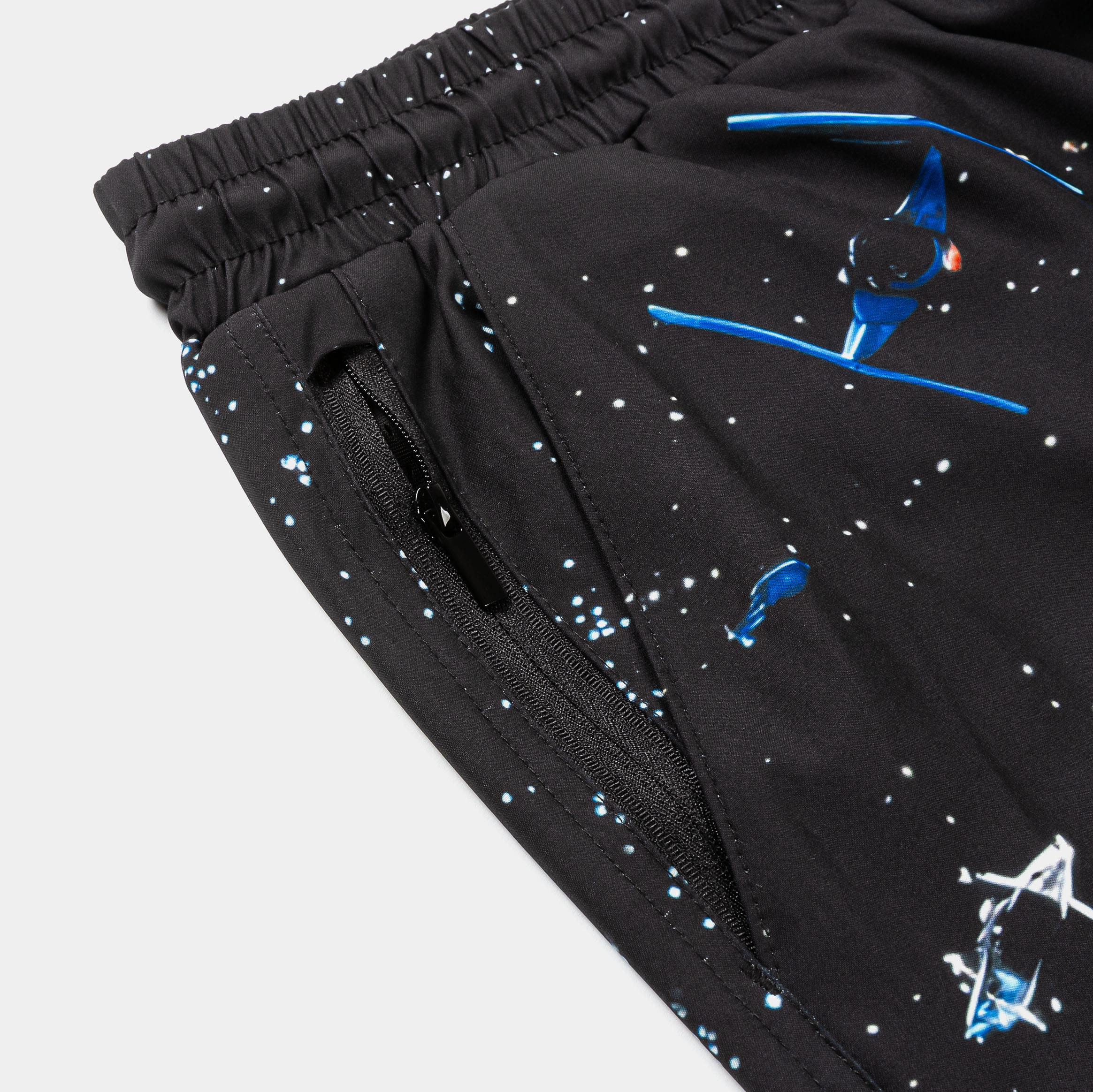 STAR WARS X SP Star Wars By Shoe Palace All Over Print Hybrid Mens Shorts (Black/Red)