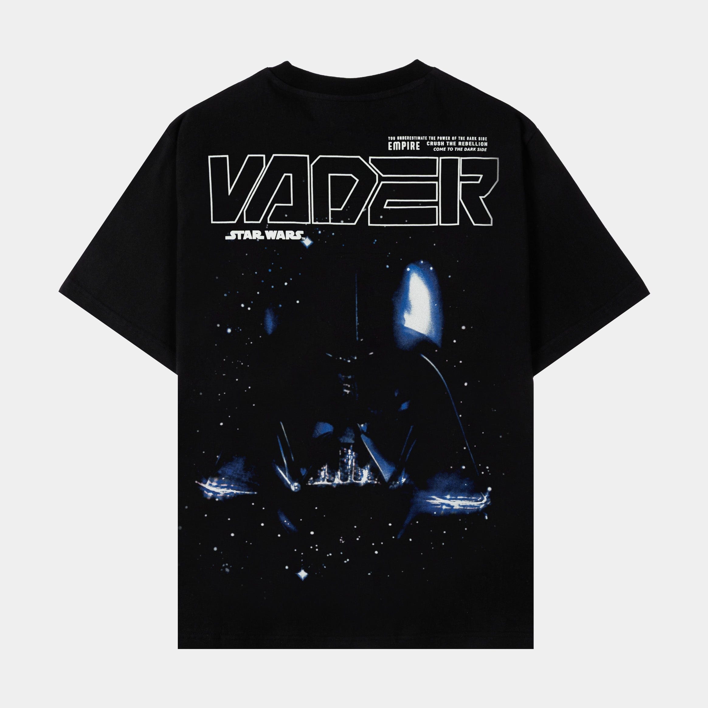 STAR WARS X SP Star Wars By Shoe Palace Dark Side Mens Short Sleeve Shirt (Black/Red)
