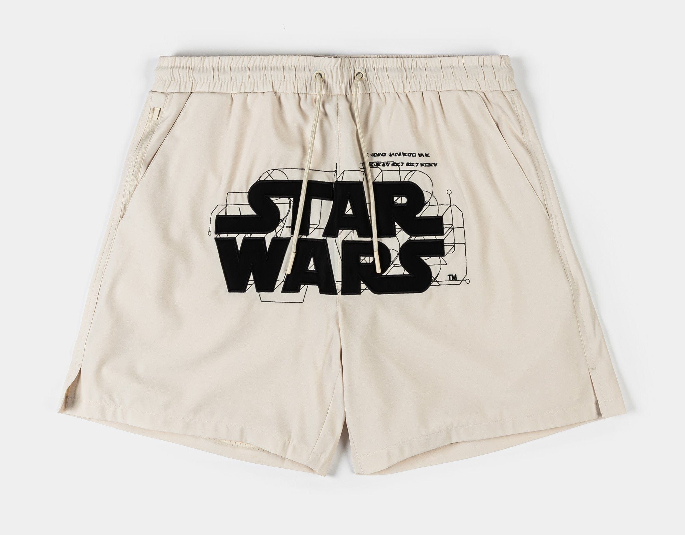 STAR WARS X SP Star Wars By Shoe Palace Starfighter Hybrid Mens Shorts (Cream/Black)