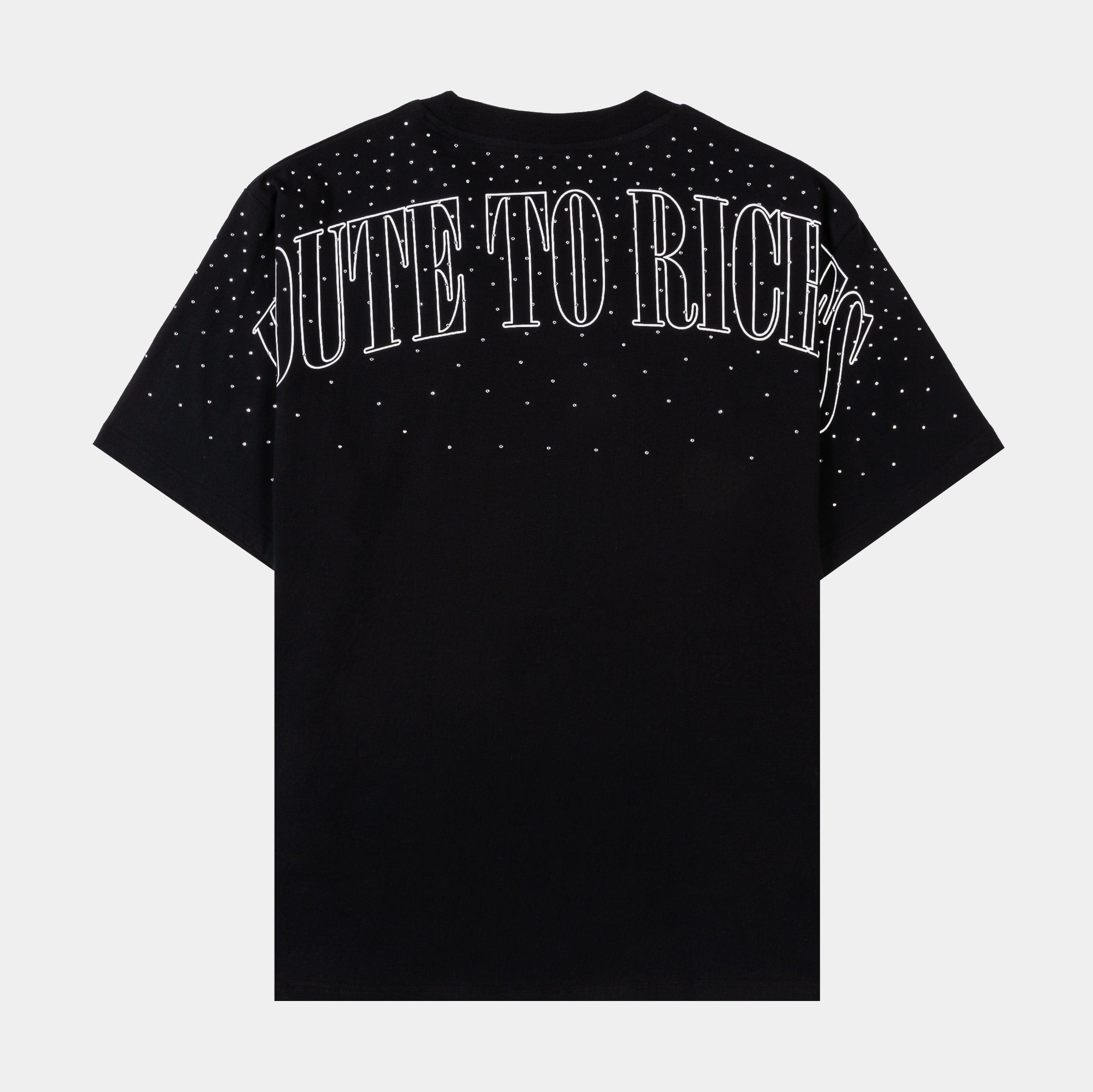 ROUTE TO RICHES Eagle Mens Short Sleeve Shirt (Black/White)