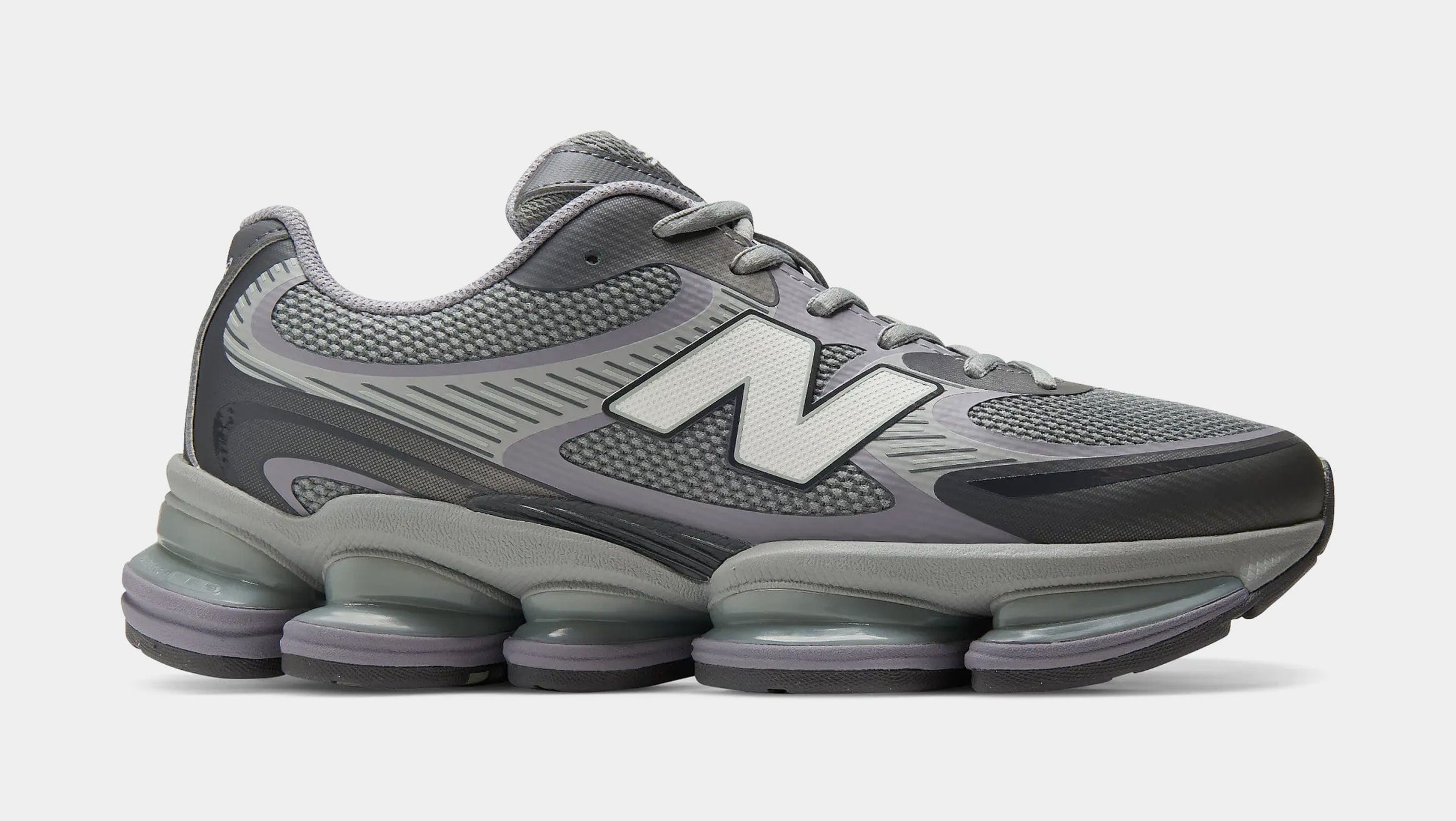 NEWBALANCE ABZORB 2000 Grey Days Mens Running Shoes (Truffle Salt/Castlerock)