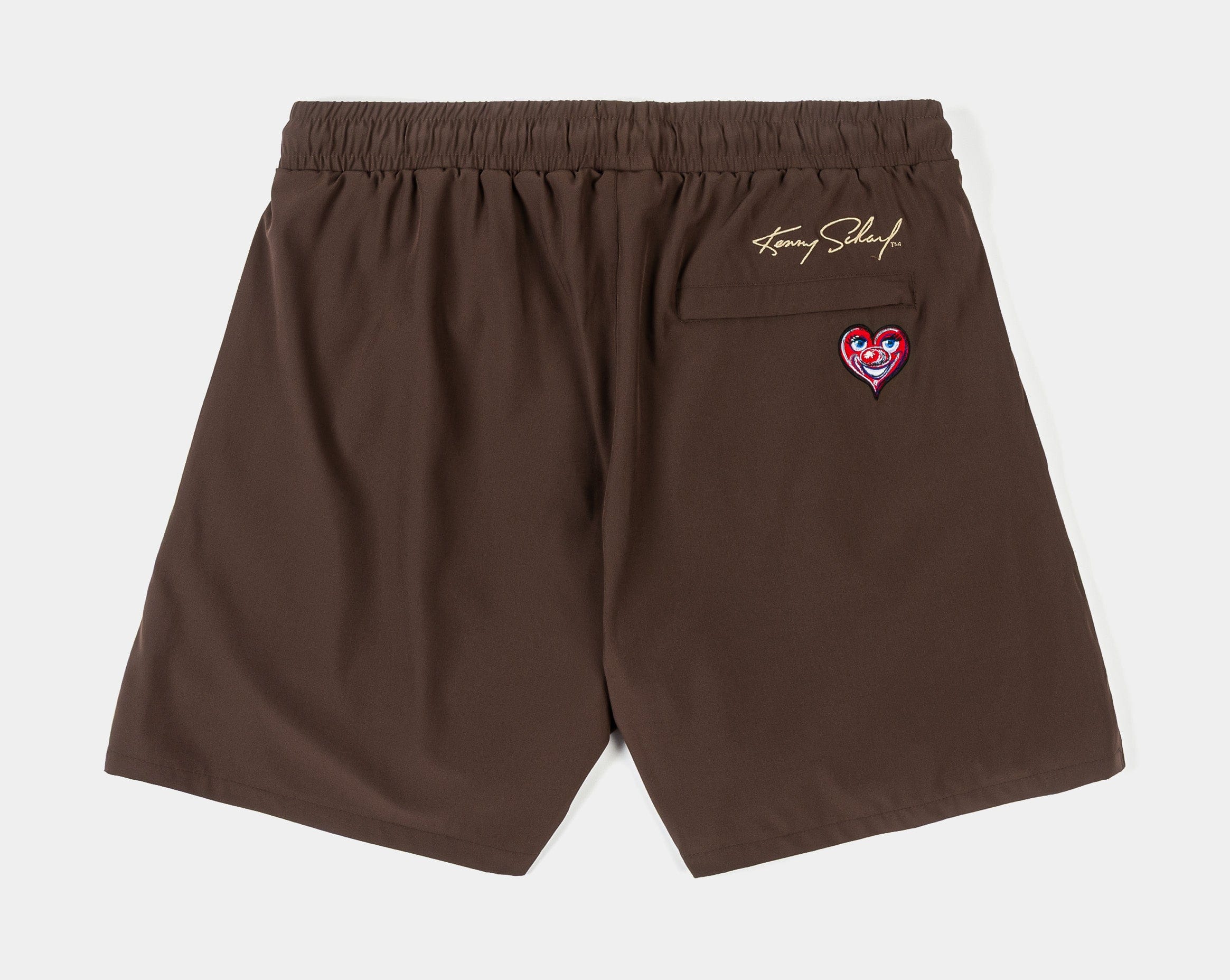 KENNY SCHARF X SP SP x Kenny Scharf Heart Hybrid Mens Shorts (Brown/Brown)