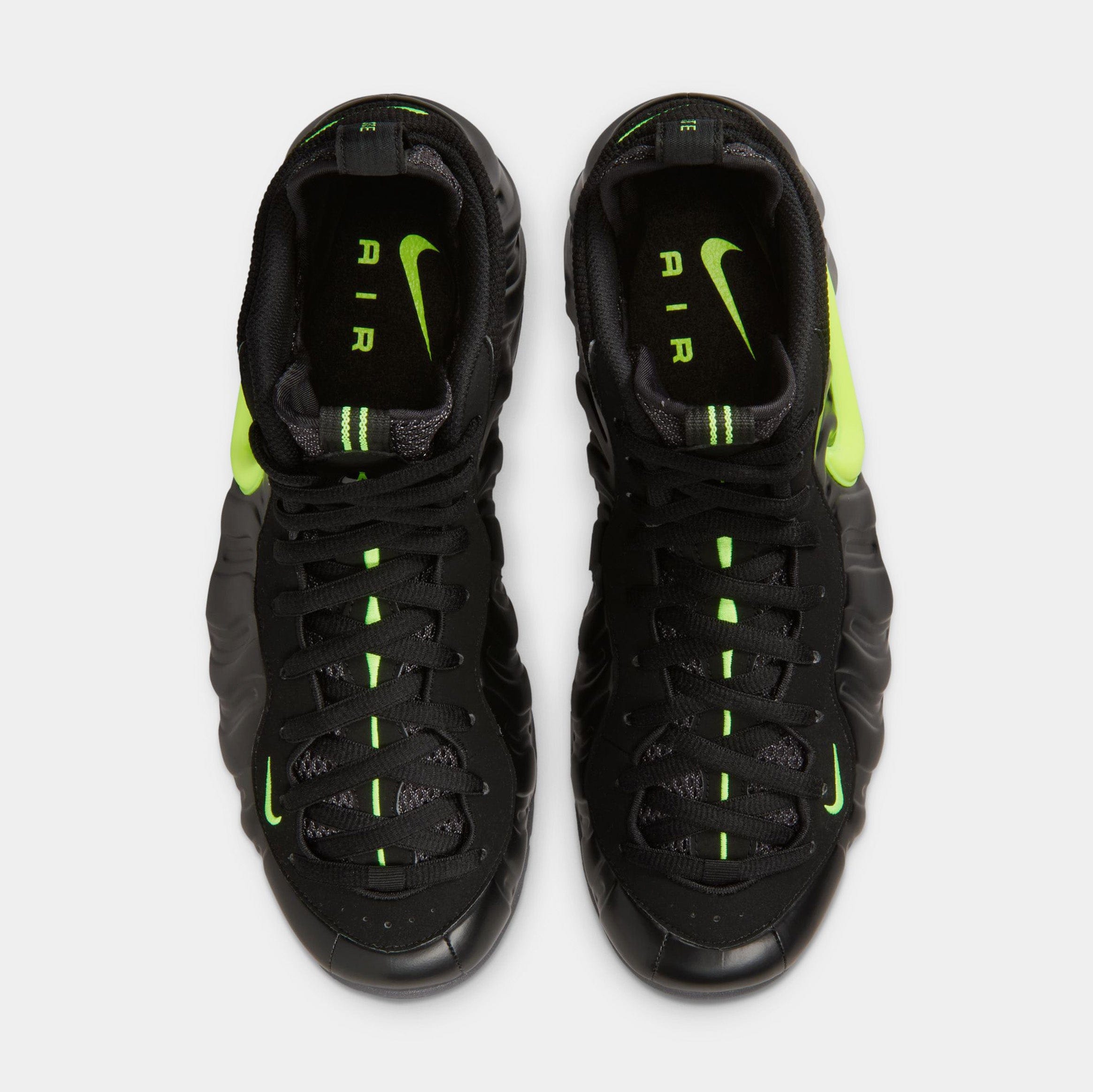 Nike Air Foamposite Pro Voltage Mens Basketball Shoes (Black/Voltage Yellow)