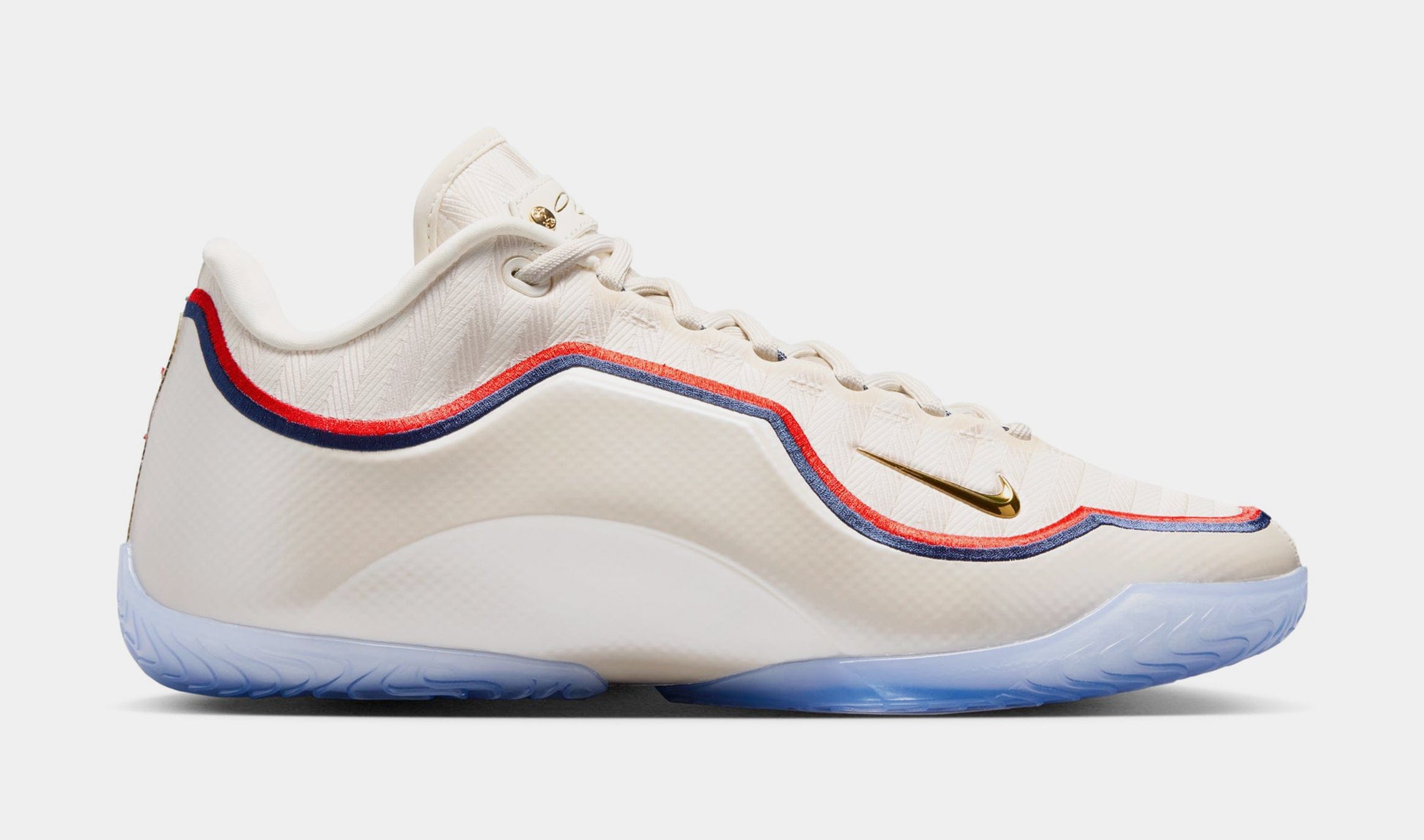 Nike LeBron XXIII Old Glory Mens Basketball Shoes (Pale Ivory/Metallic Gold/University Red)