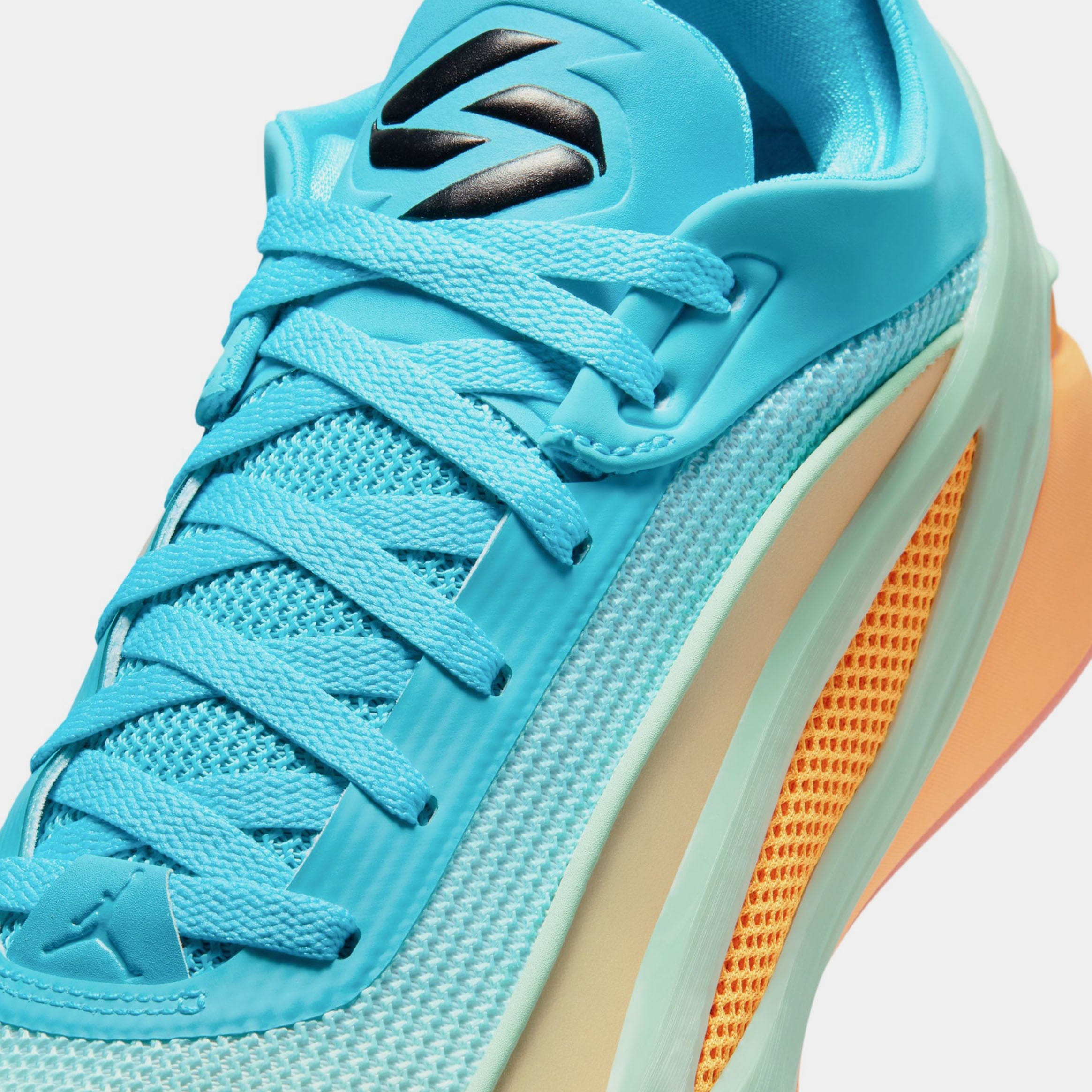 Air Jordan Luka 5 Luka Lifestyle Mens Basketball Shoes (Multicolor/Black/Turquoise Blue)