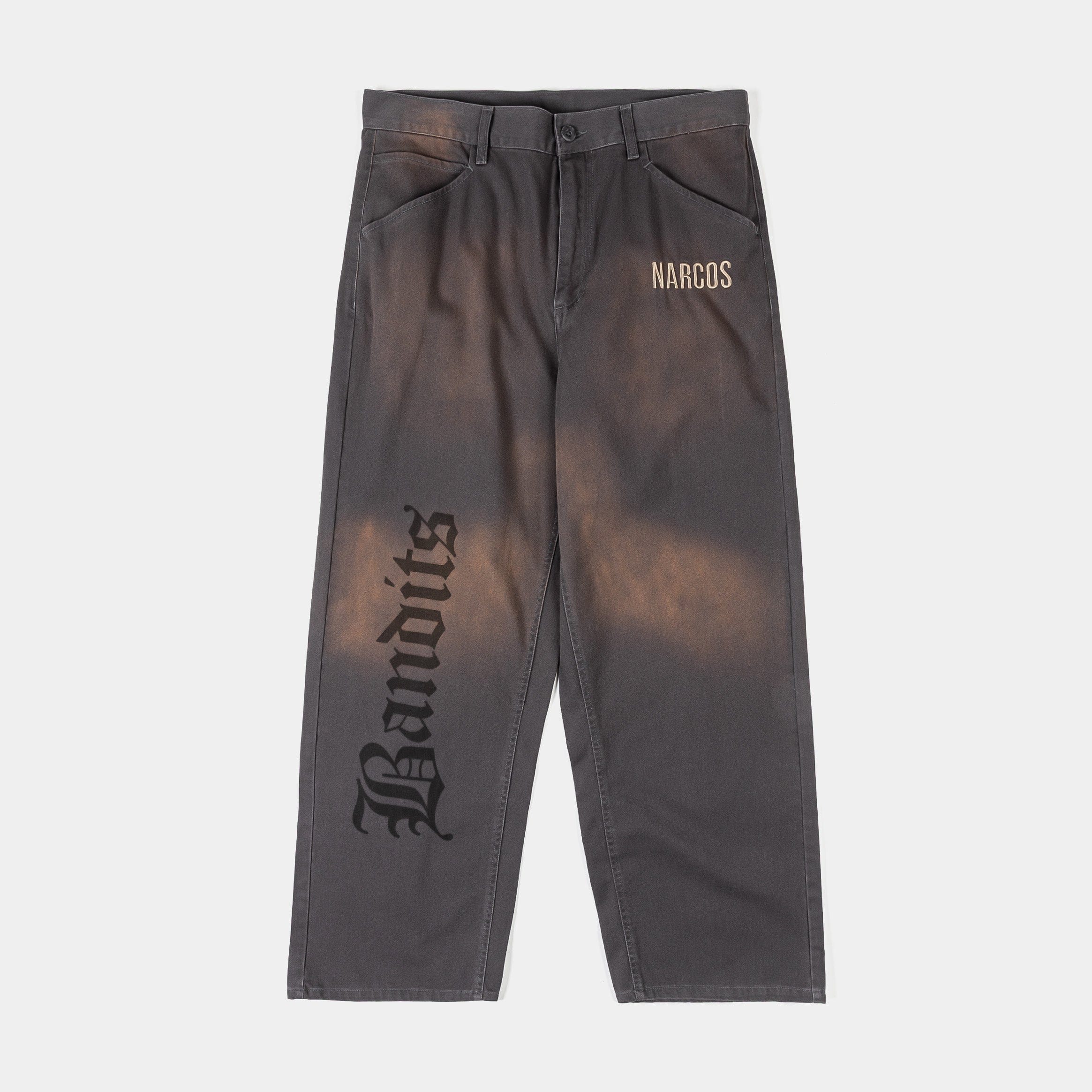 NARCOS X SP SP x Narcos Bandits Chino Mens Pants (Beige/Beige)