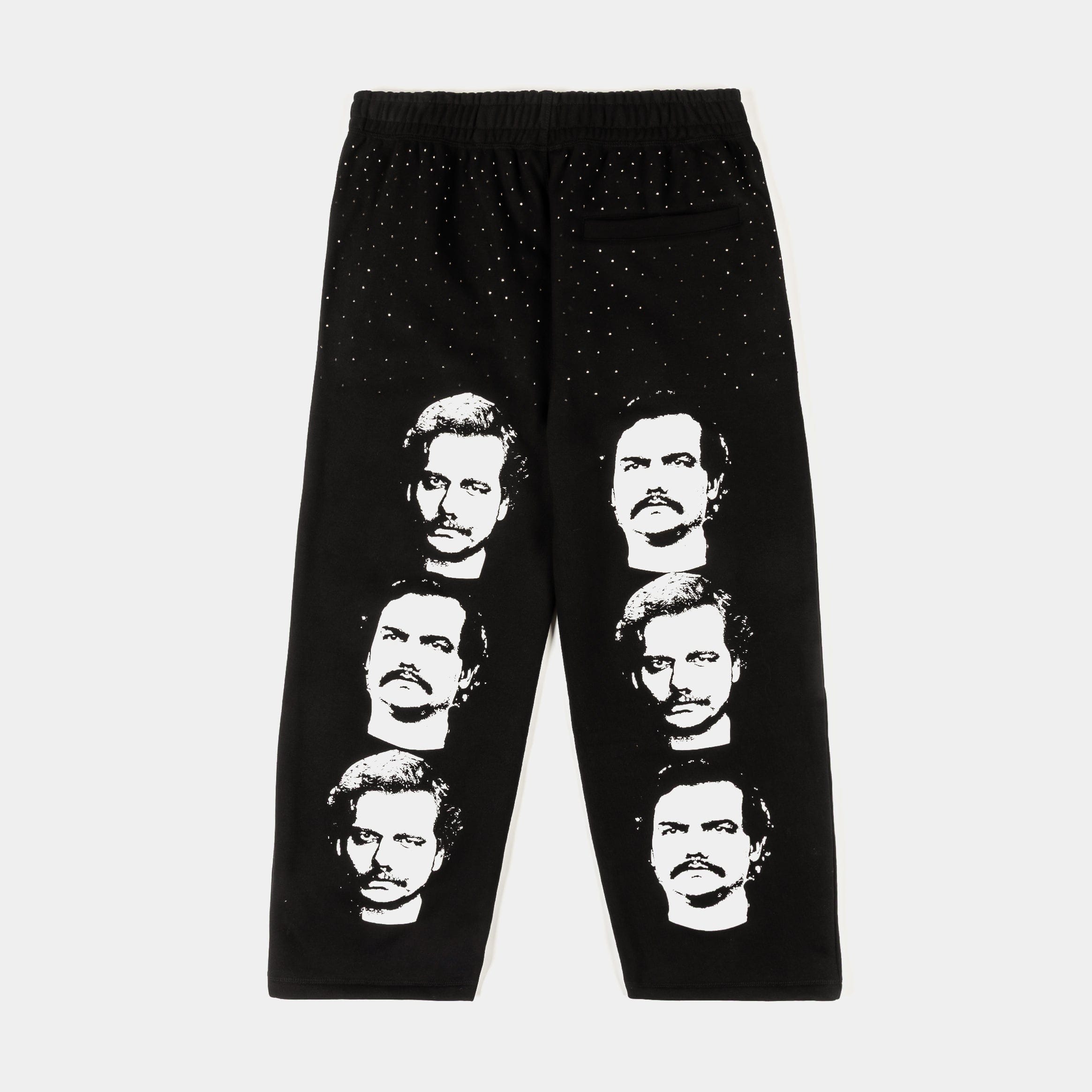 NARCOS X SP SP x Narcos Faces Fleece Mens Sweatpants (Black/White)
