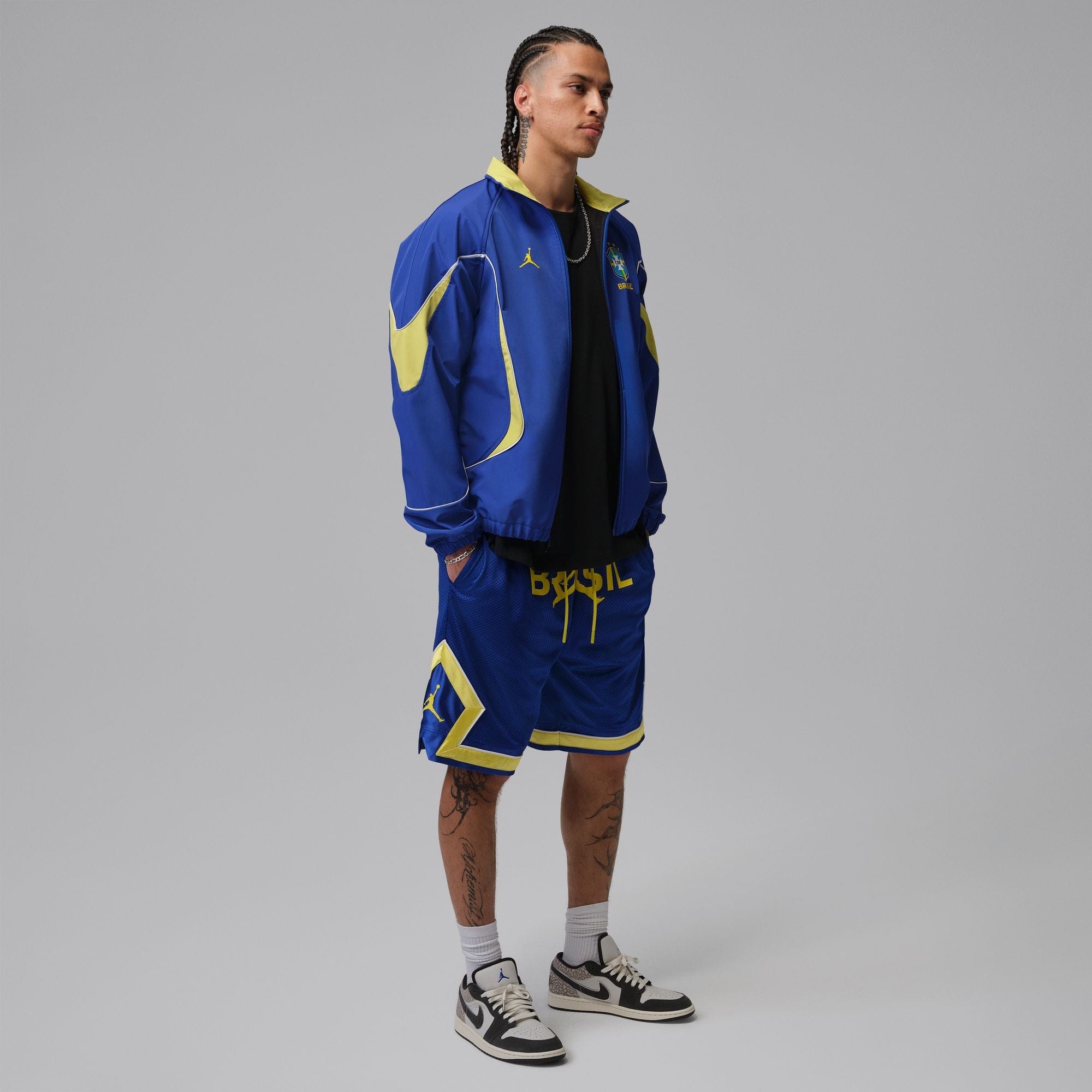 Air Jordan Mesh Diamond Shorts 'Old Royal'
