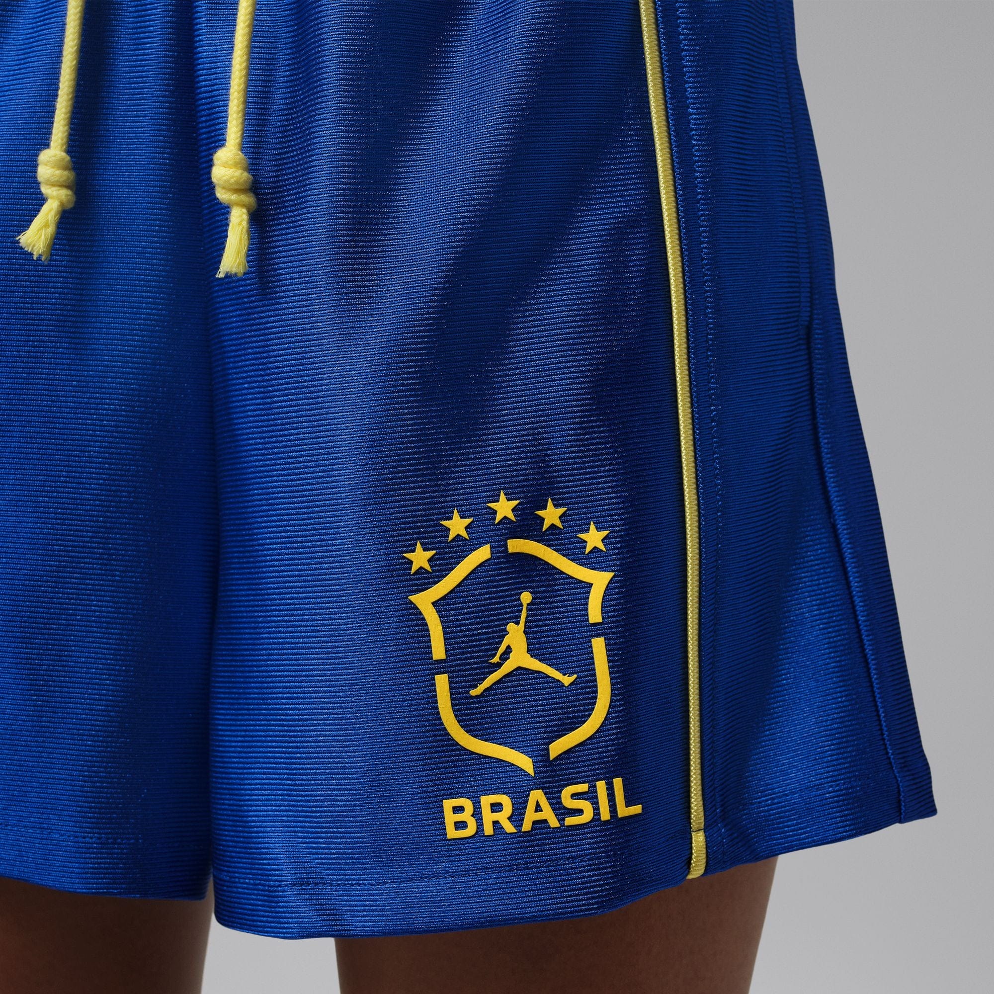 Air Jordan Womens Jordan Brooklyn Knit Brazil Shorts 'Old Royal'