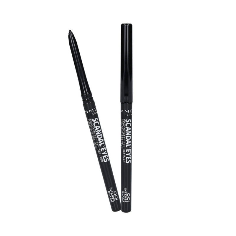 Rimmel London Automatic Eyeliner Scandal Eyes Black - 001
