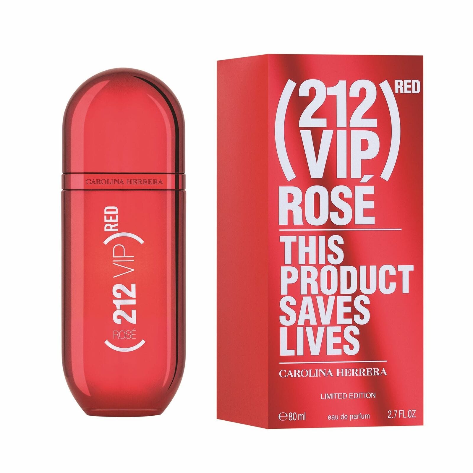 Carolina Herrera 212 VIP Rose Red for Women EDP 80ml