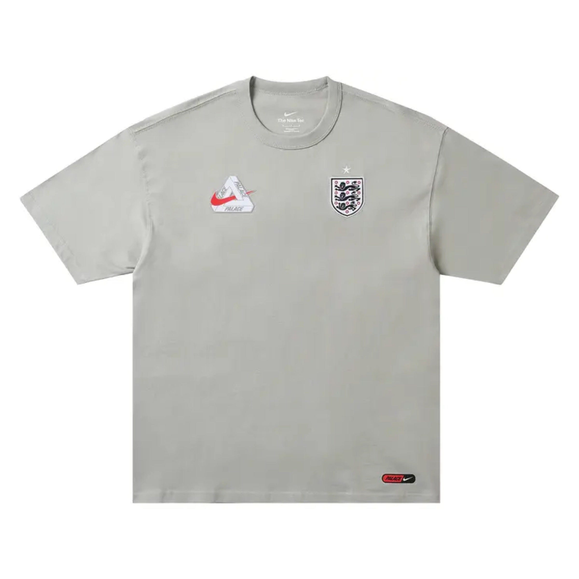 Palace x Nike England T-Shirt - Pewter Grey