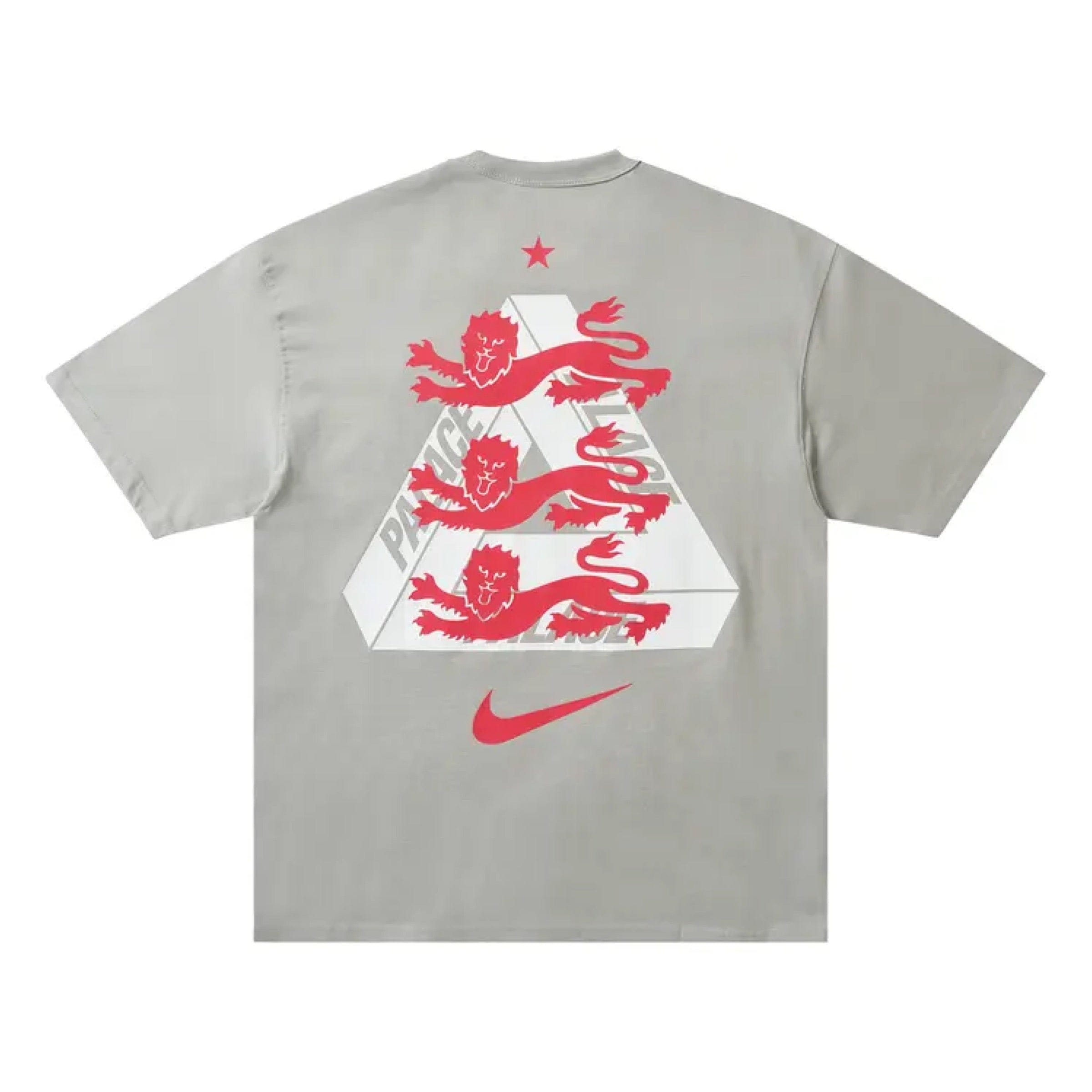 Palace x Nike England T-Shirt - Pewter Grey