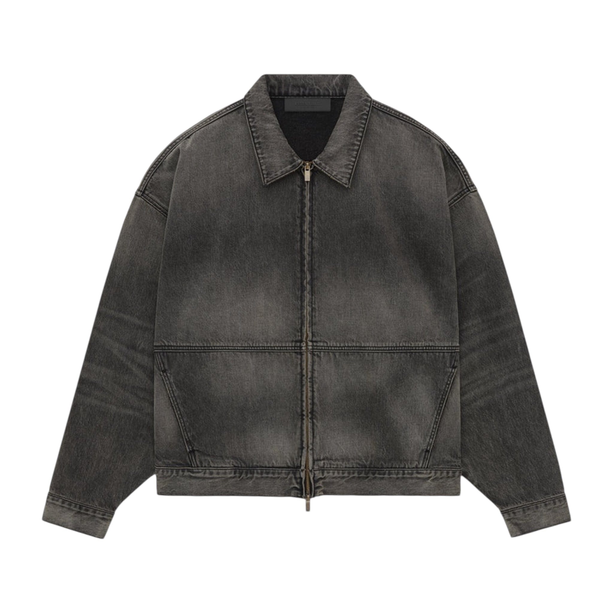 FEAR OF GOD ESSENTIALS Denim Jacket - Jet Black (FW24)