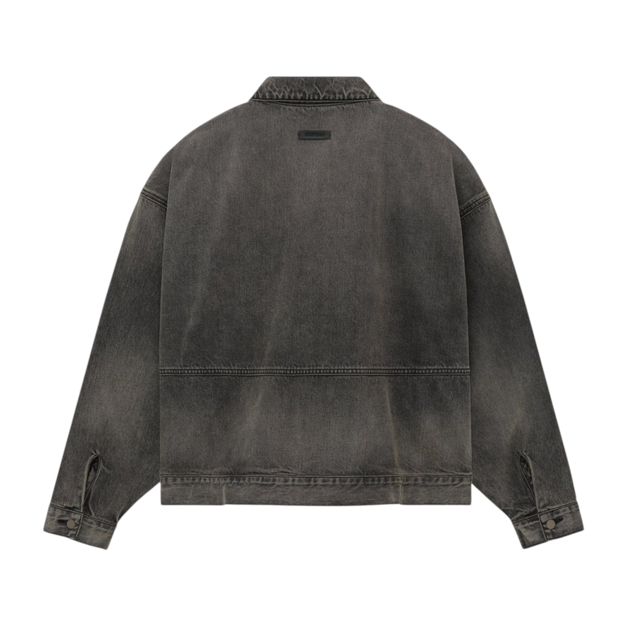 FEAR OF GOD ESSENTIALS Denim Jacket - Jet Black (FW24)