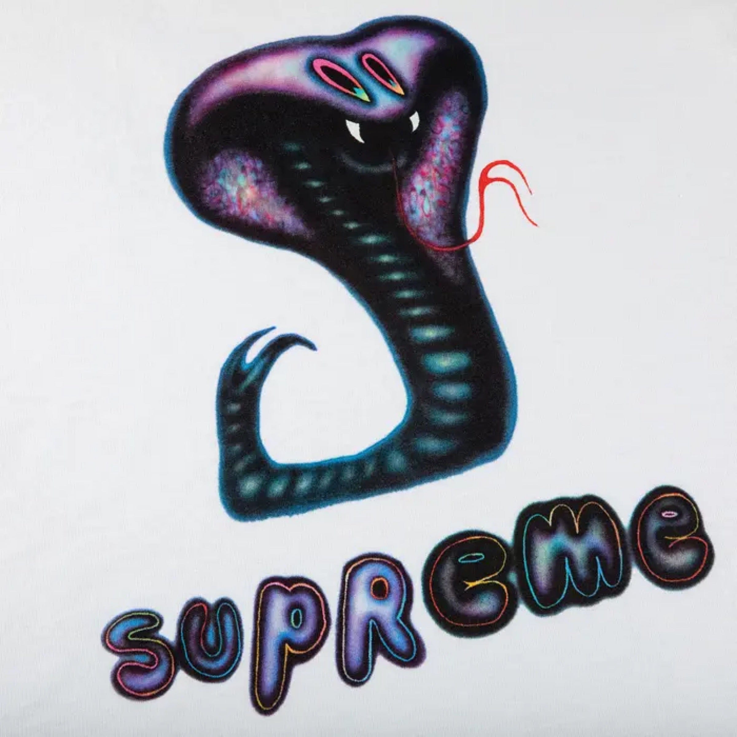 Supreme Snake Tee - White (SS21)