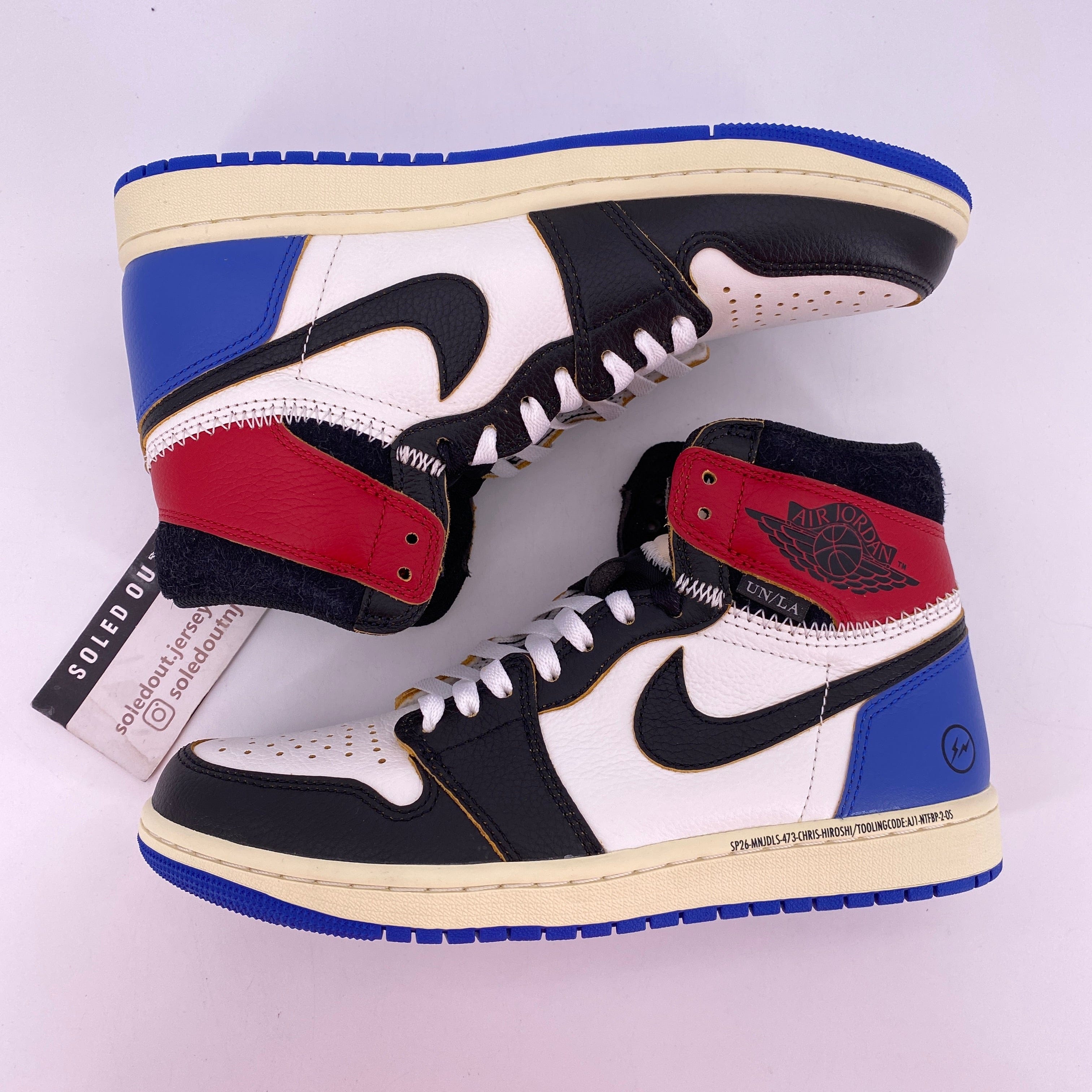 Air Jordan 1 Retro High OG "Union Fragment Varsity Red" 2026 New Size 8