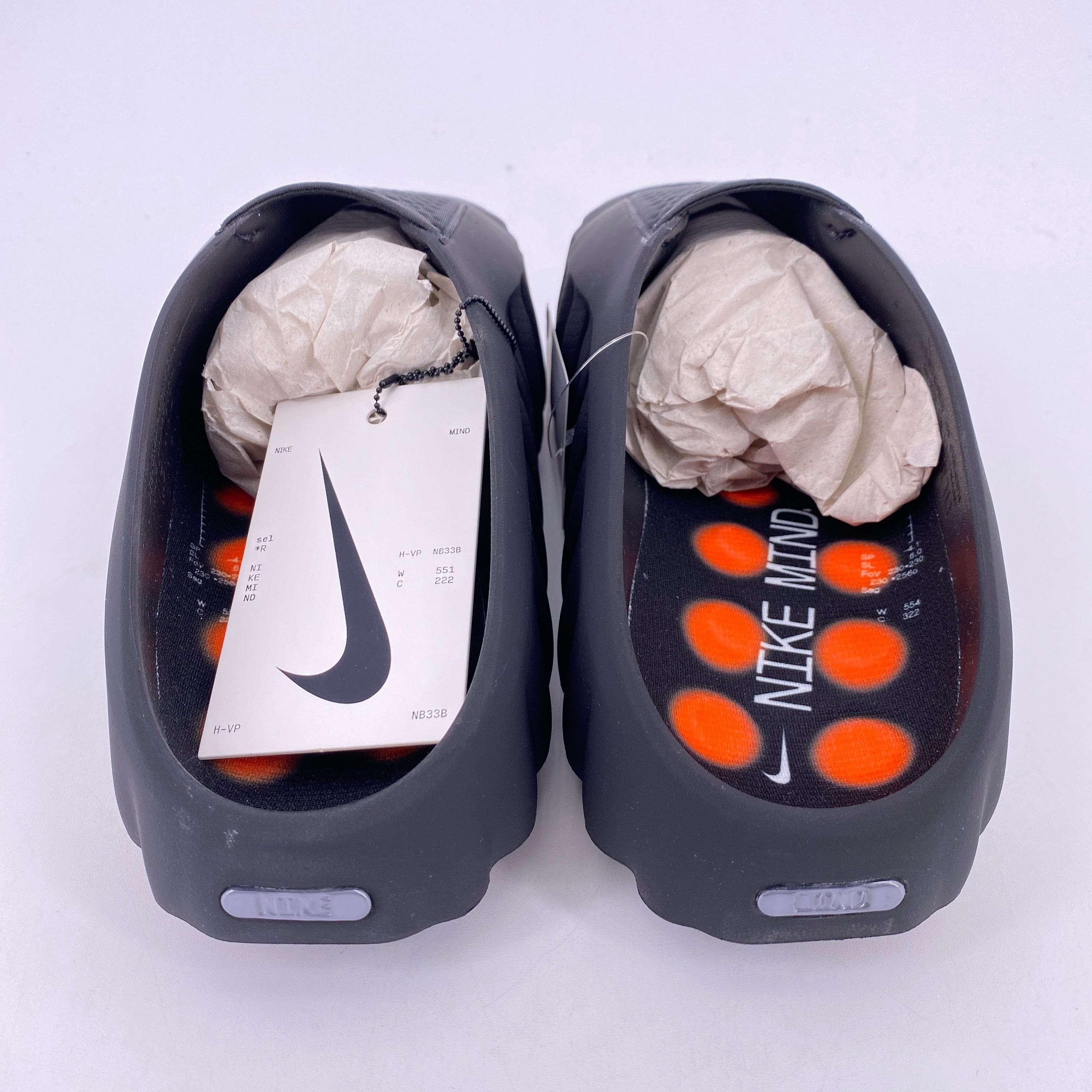 Nike Mind 001 Slide "Black Chrome" 2026 New Size 9