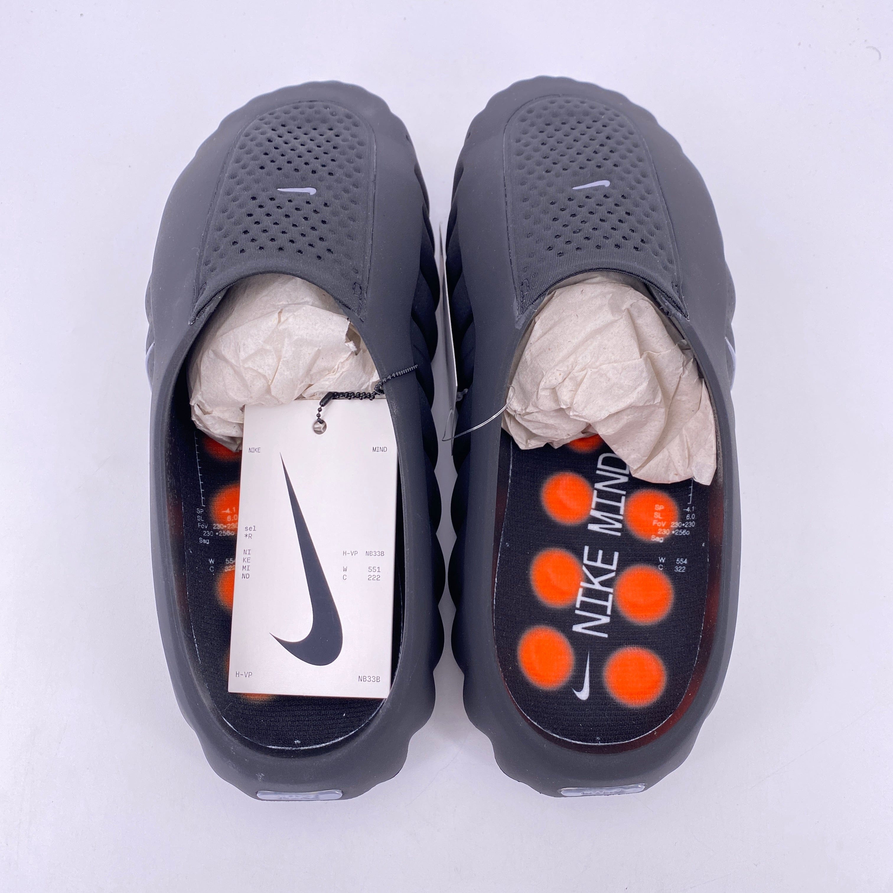 Nike Mind 001 Slide "Black Chrome" 2026 New Size 9