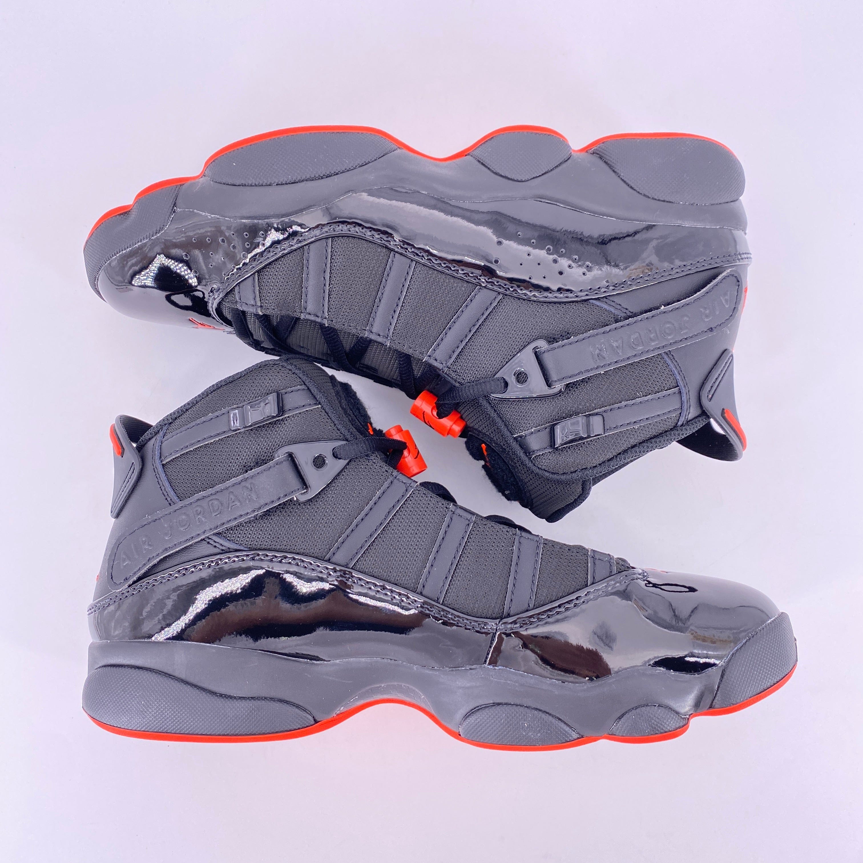 Air Jordan Jordan 6 Rings "Black Infrared" 2022 New Size 8.5