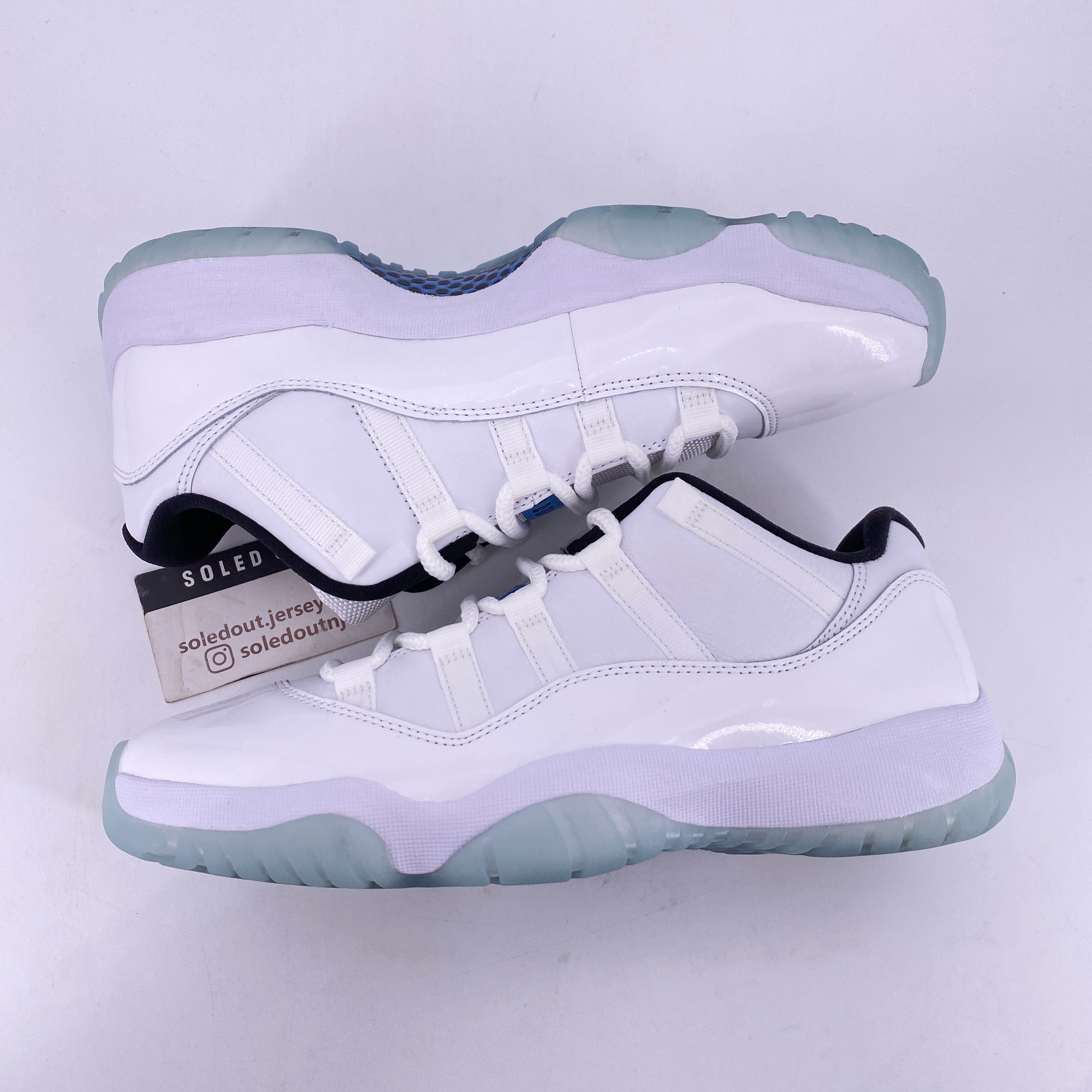 Air Jordan 11 Retro Low "Legend Blue" 2021 New Size 9