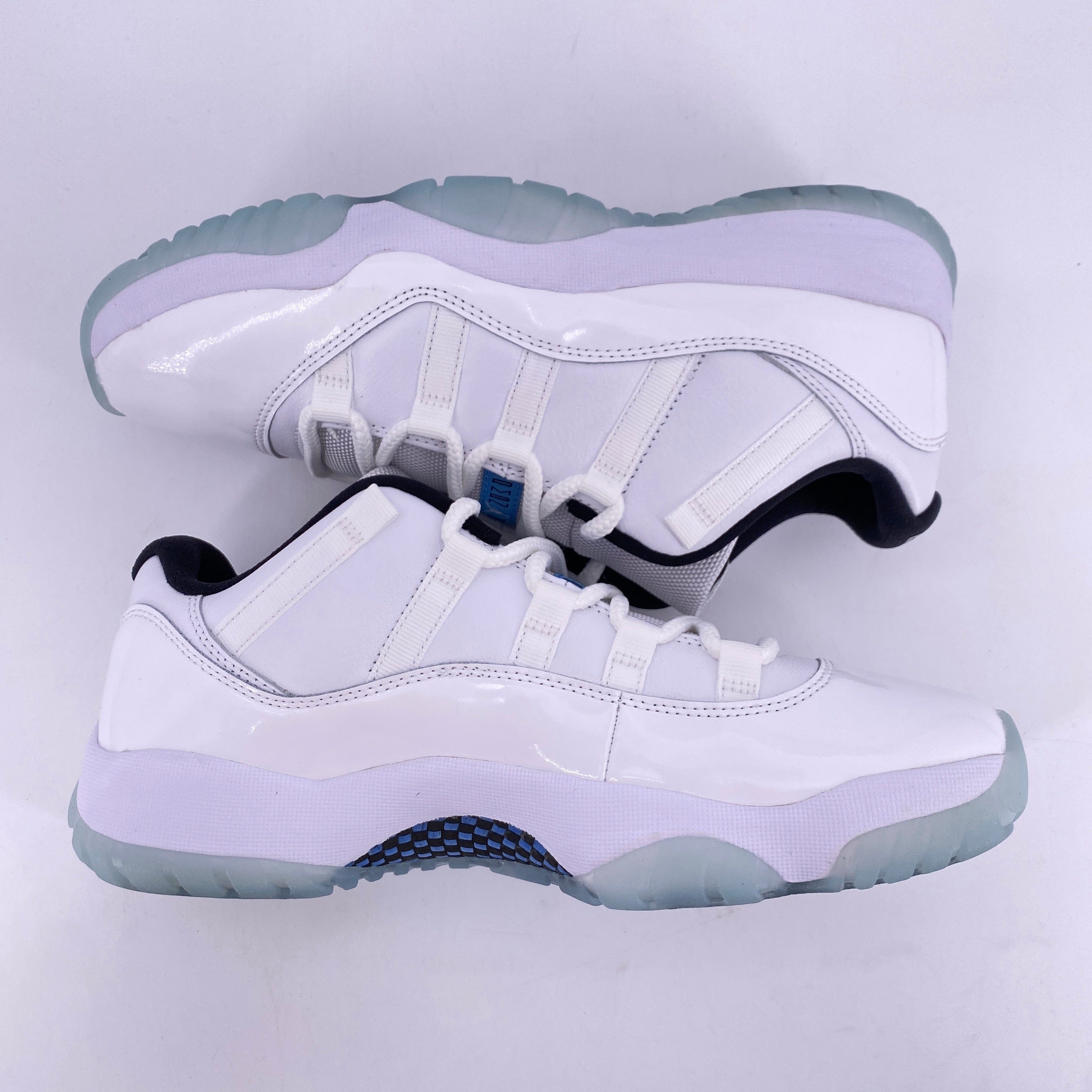 Air Jordan 11 Retro Low "Legend Blue" 2021 New Size 9