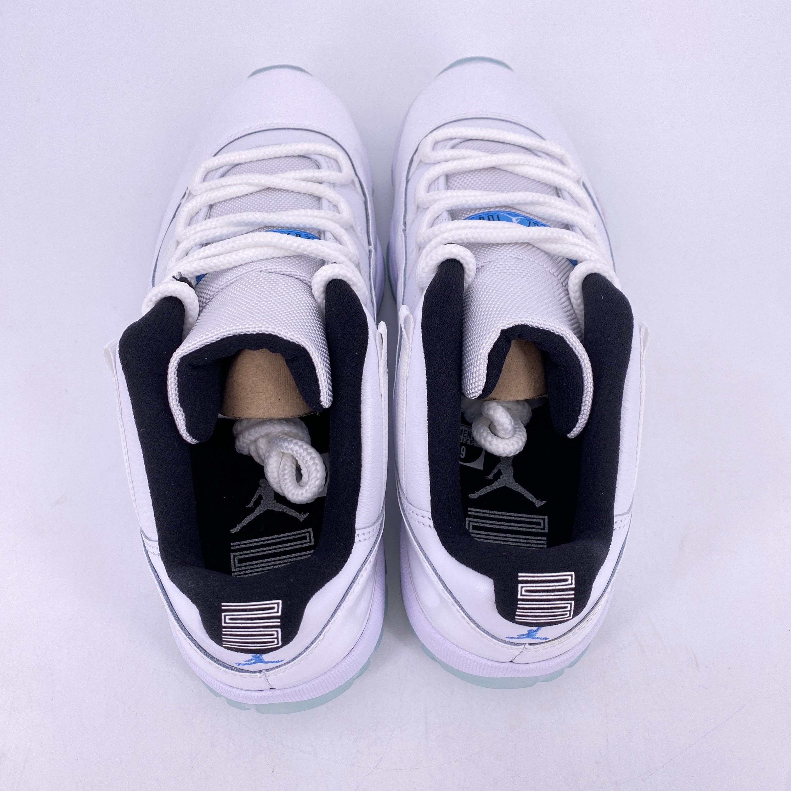 Air Jordan 11 Retro Low "Legend Blue" 2021 New Size 9