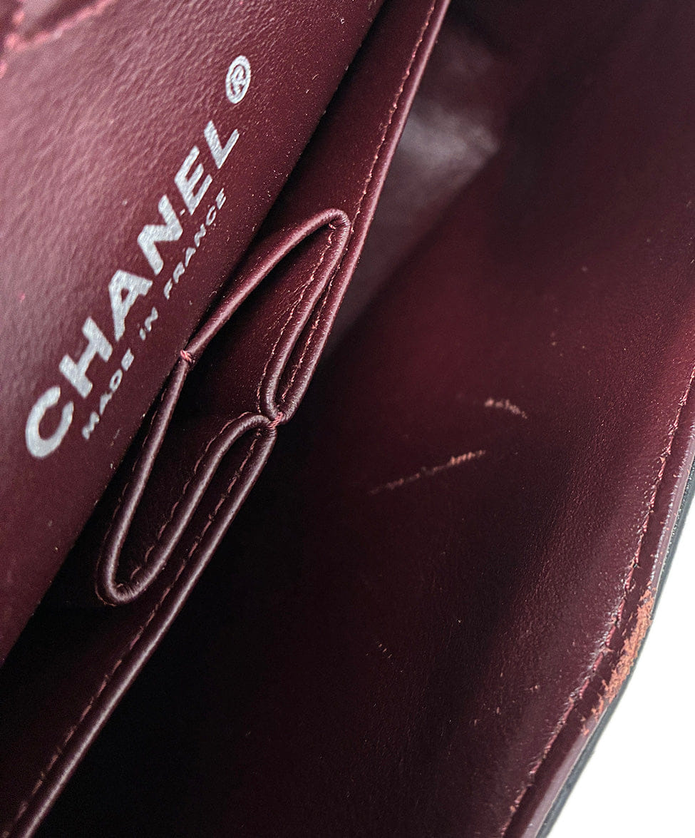 CHANEL Double Flap, Medium Black Lambskin Handbag