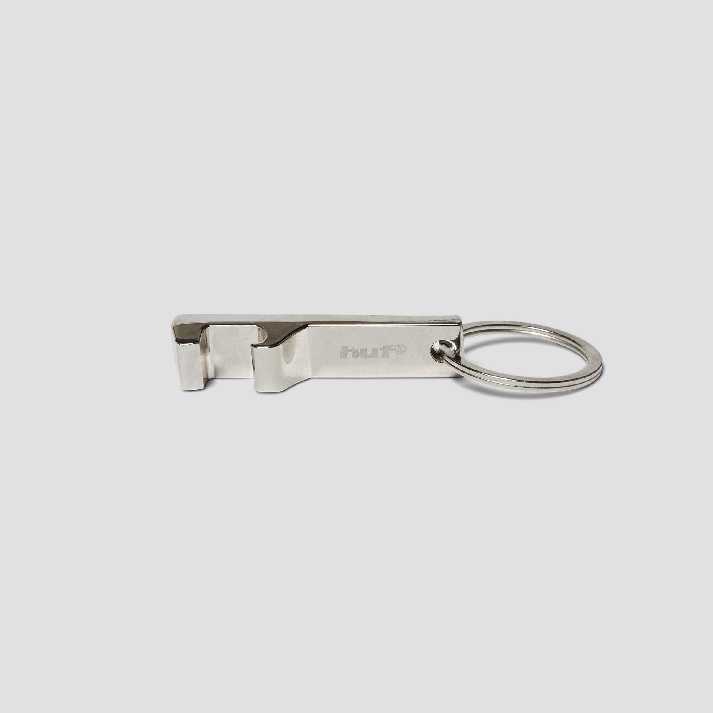 HUF Unstopper Keychain Silver