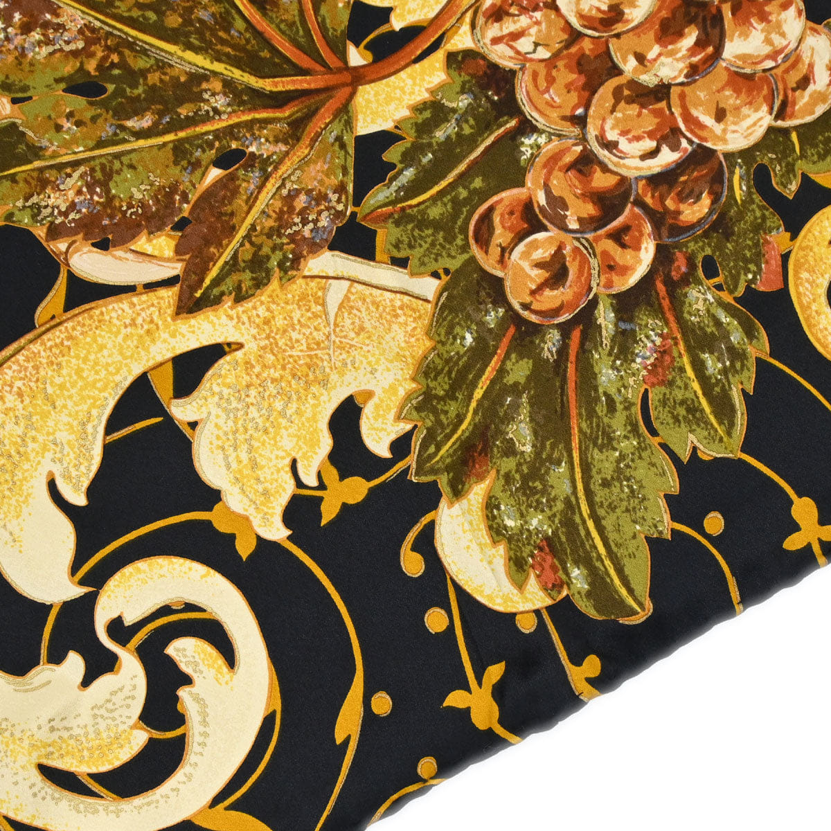 Chanel Black Scarf Sunflower Small Good