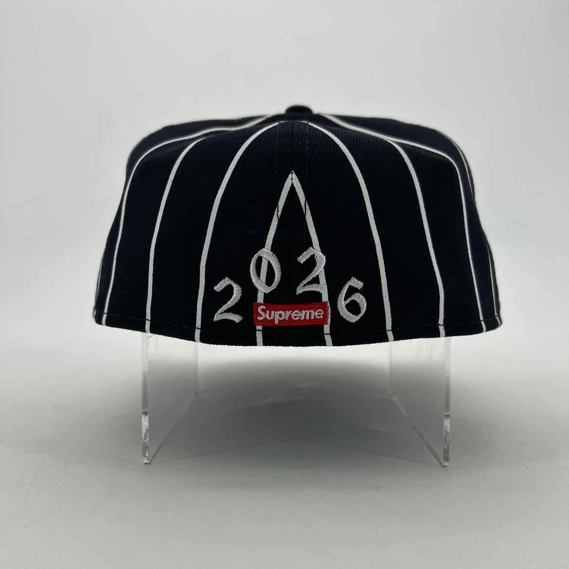 Supreme Fitted Hat "DEVIL S LOGO" New Navy Size 7 1/4