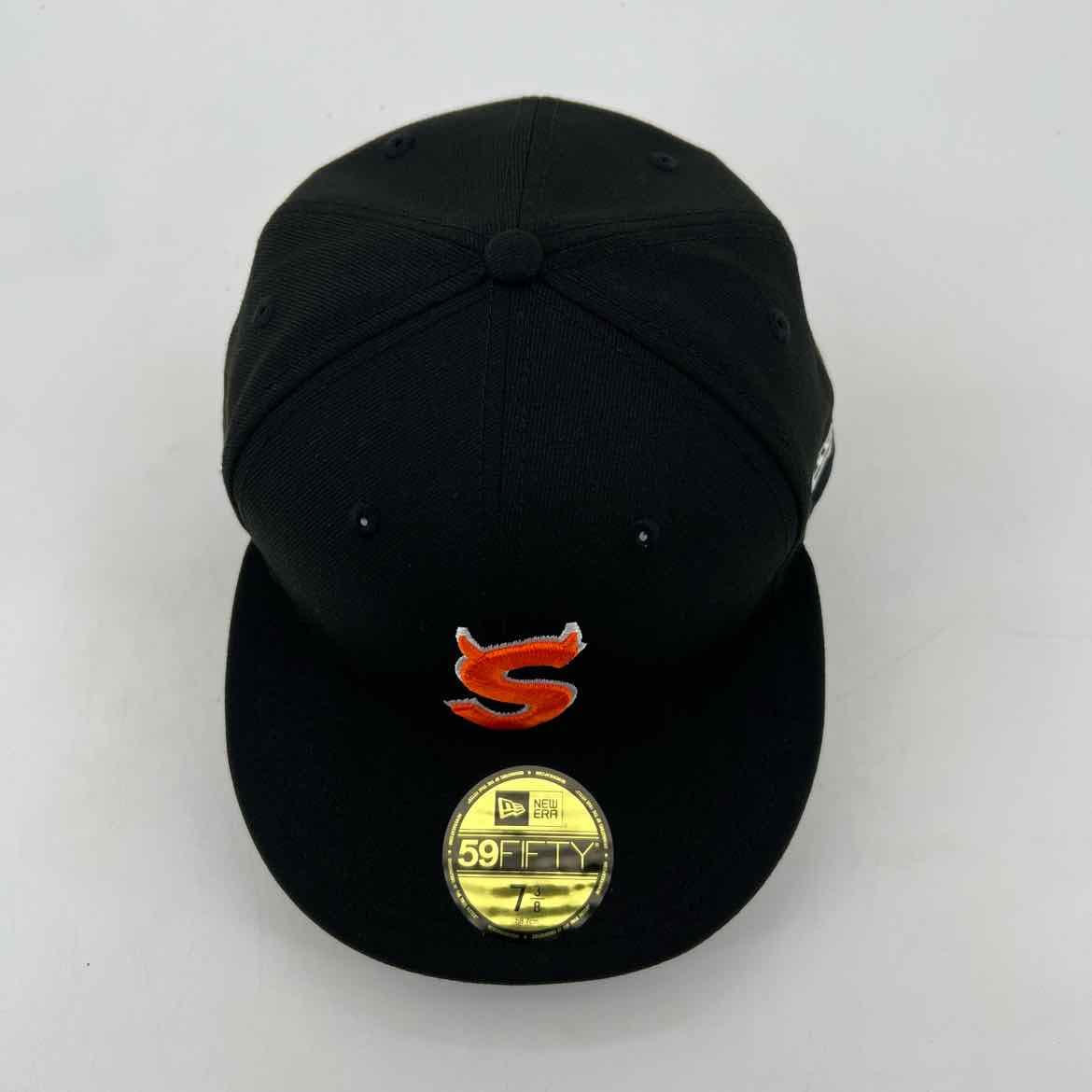 Supreme Fitted Hat "DEVIL S LOGO" New Black Size 7 3/8