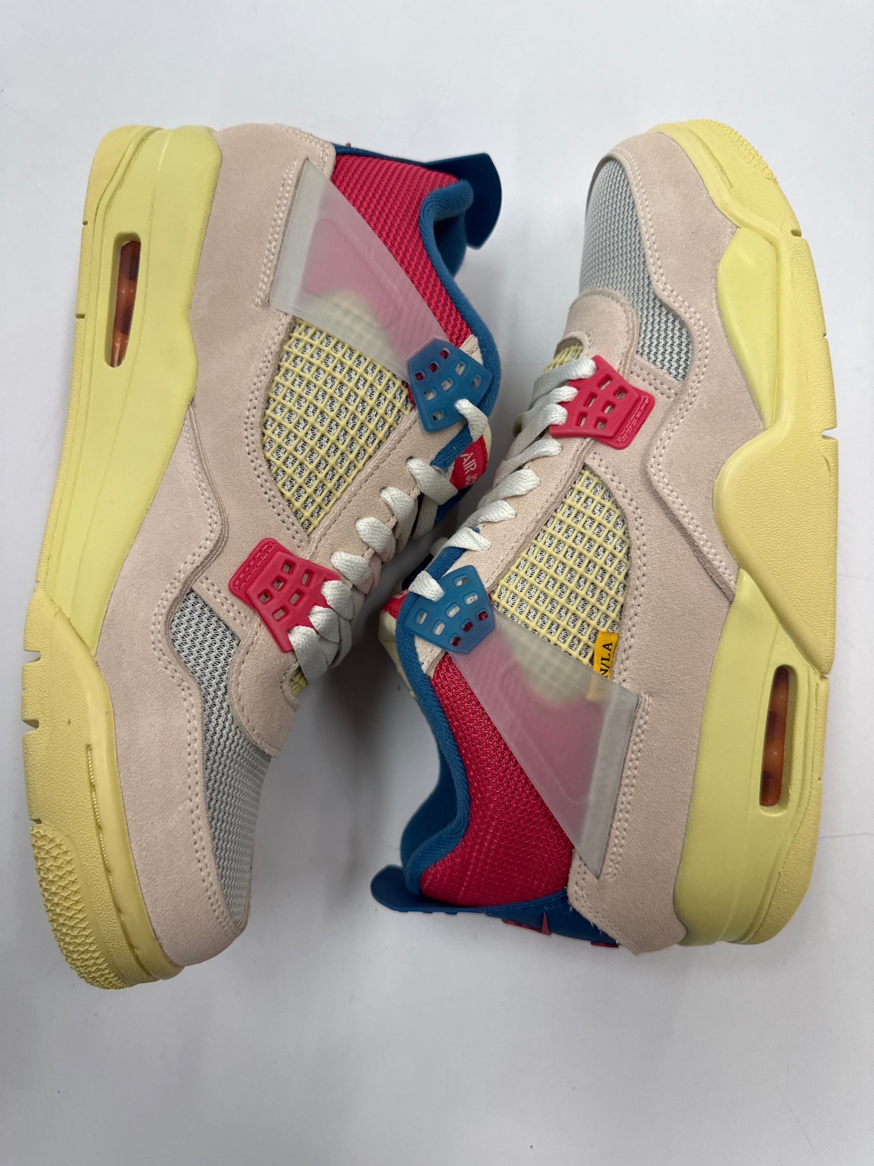 AIR JORDAN 4 UNION GUAVA - SIZE 9.5 (WORN)