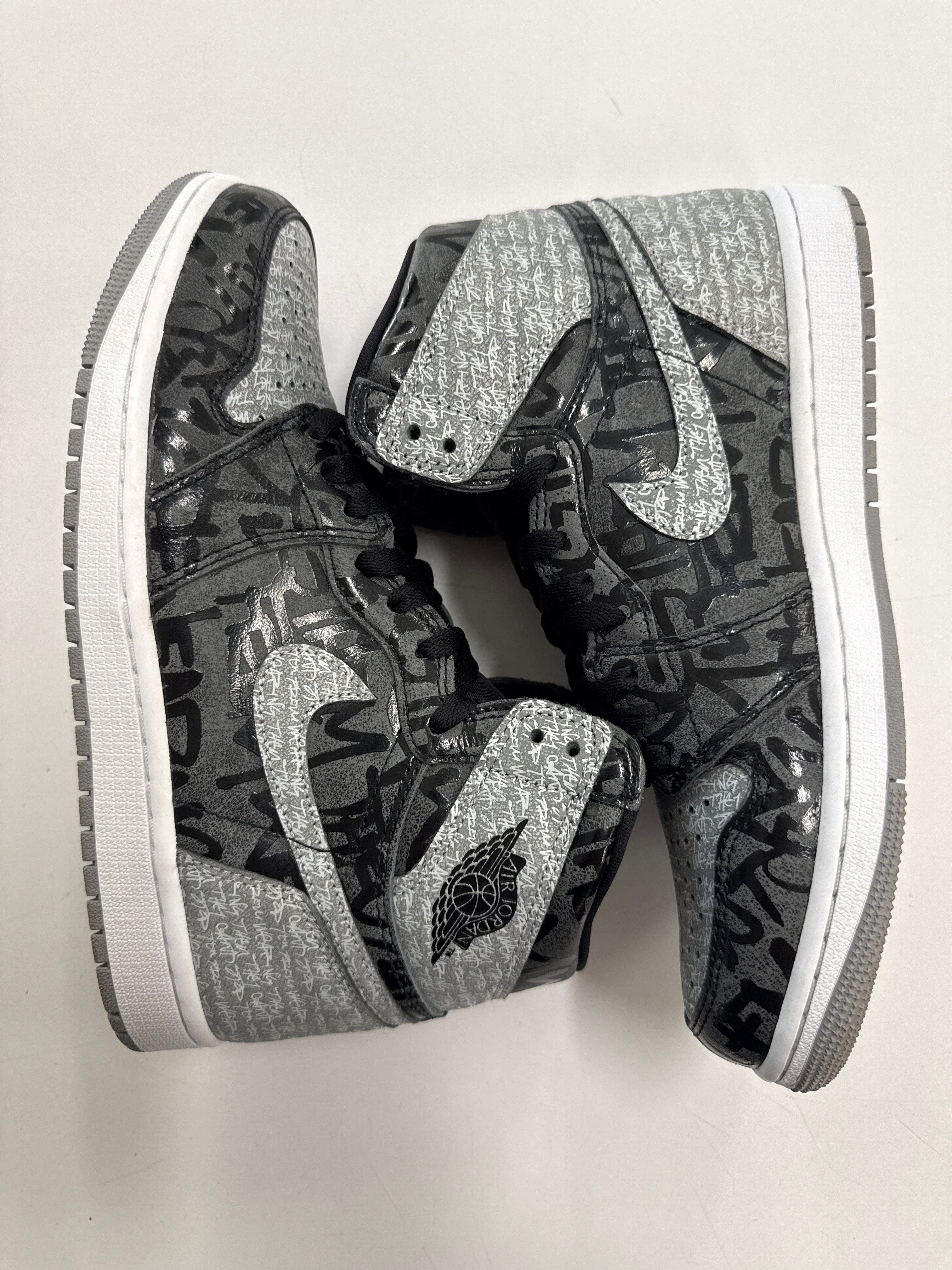 AIR JORDAN 1 HIGH REBELLIONAIRE - SIZE 8 (WORN)
