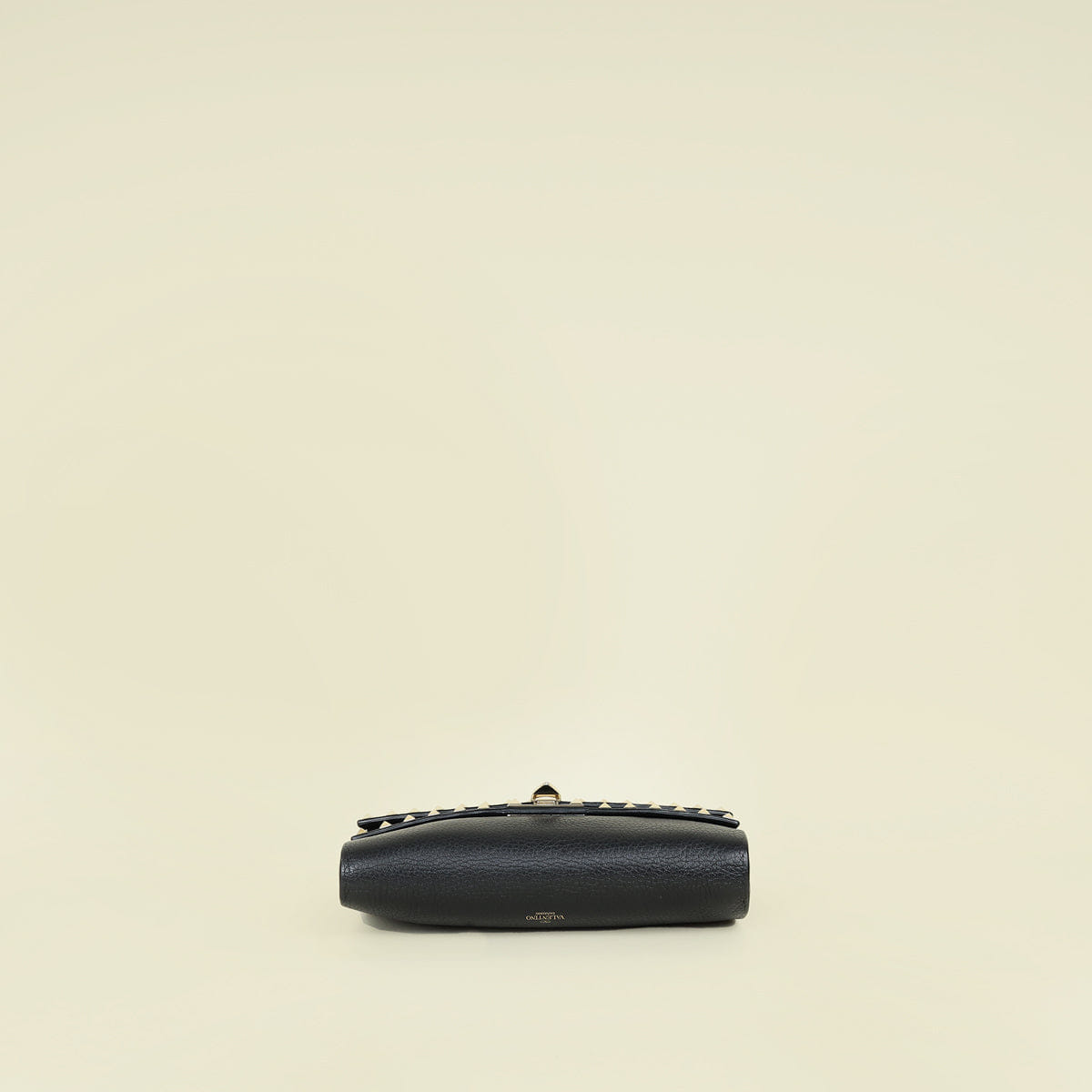 Valentino Black Rockstud Top Handle Crossbody Bag