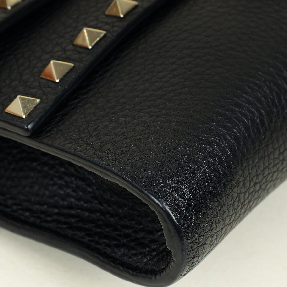 Valentino Black Rockstud Top Handle Crossbody Bag