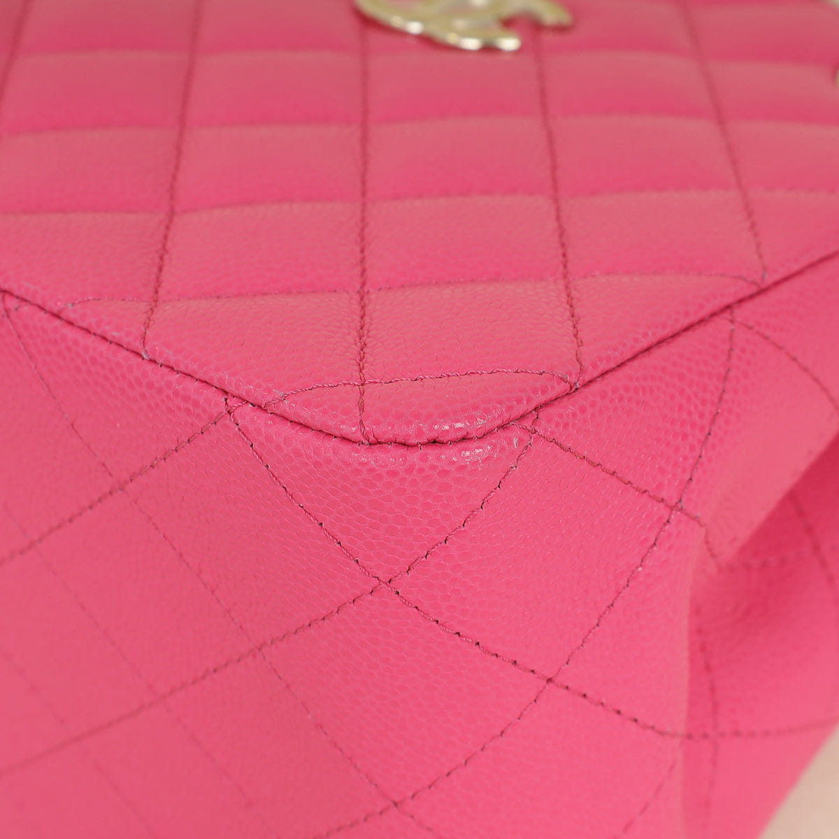 Chanel Pink Mini Bucket Shoulder Bag
