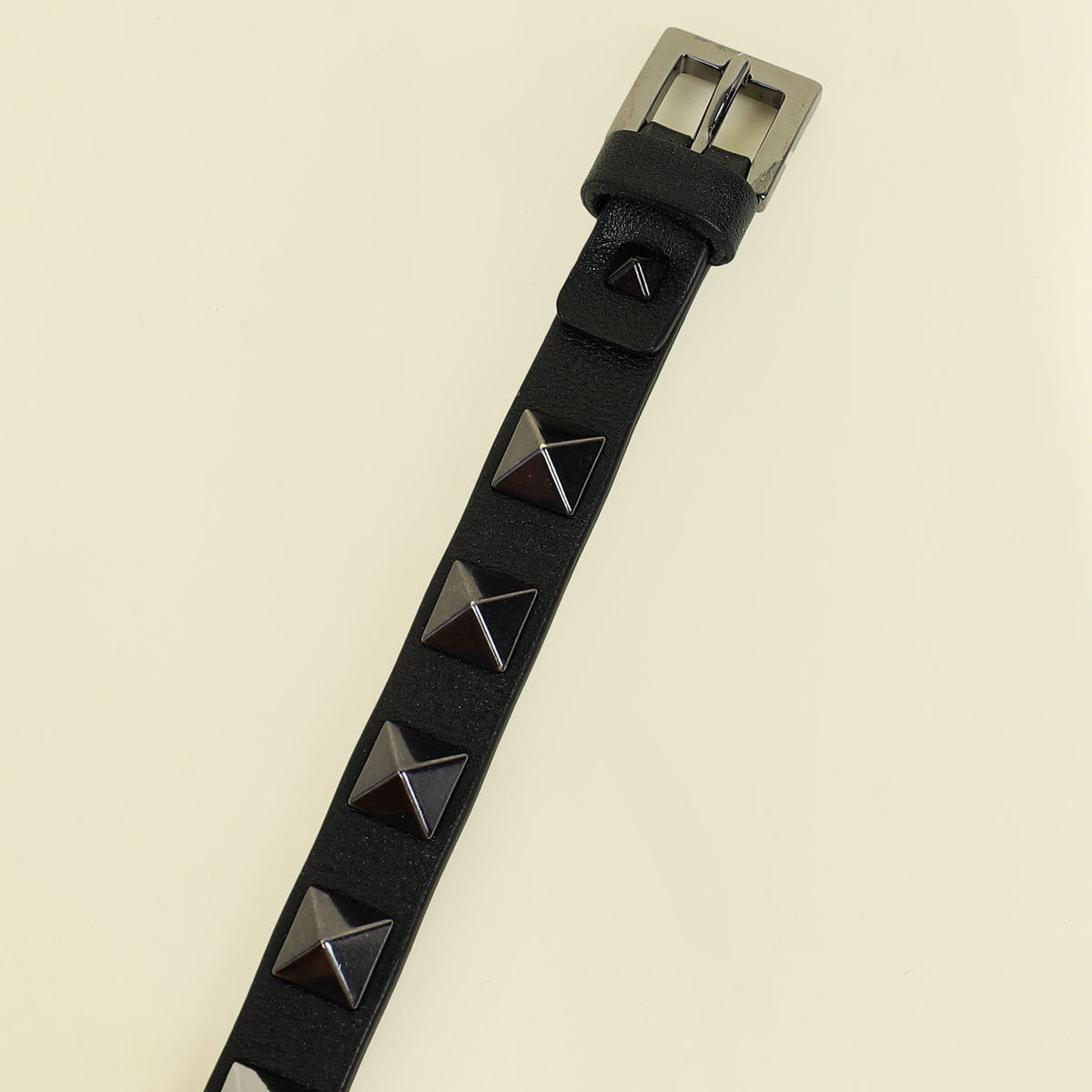 Valentino Black Rockstud Bracelet